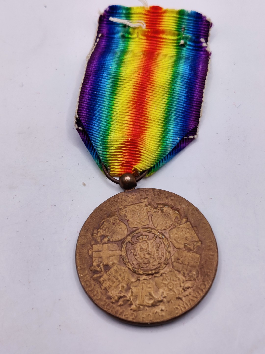 全场0元起拍 第32期 咸鱼国勋章拍卖专场 2月22日（周三）下午6：00开始 比利时一战胜利奖章