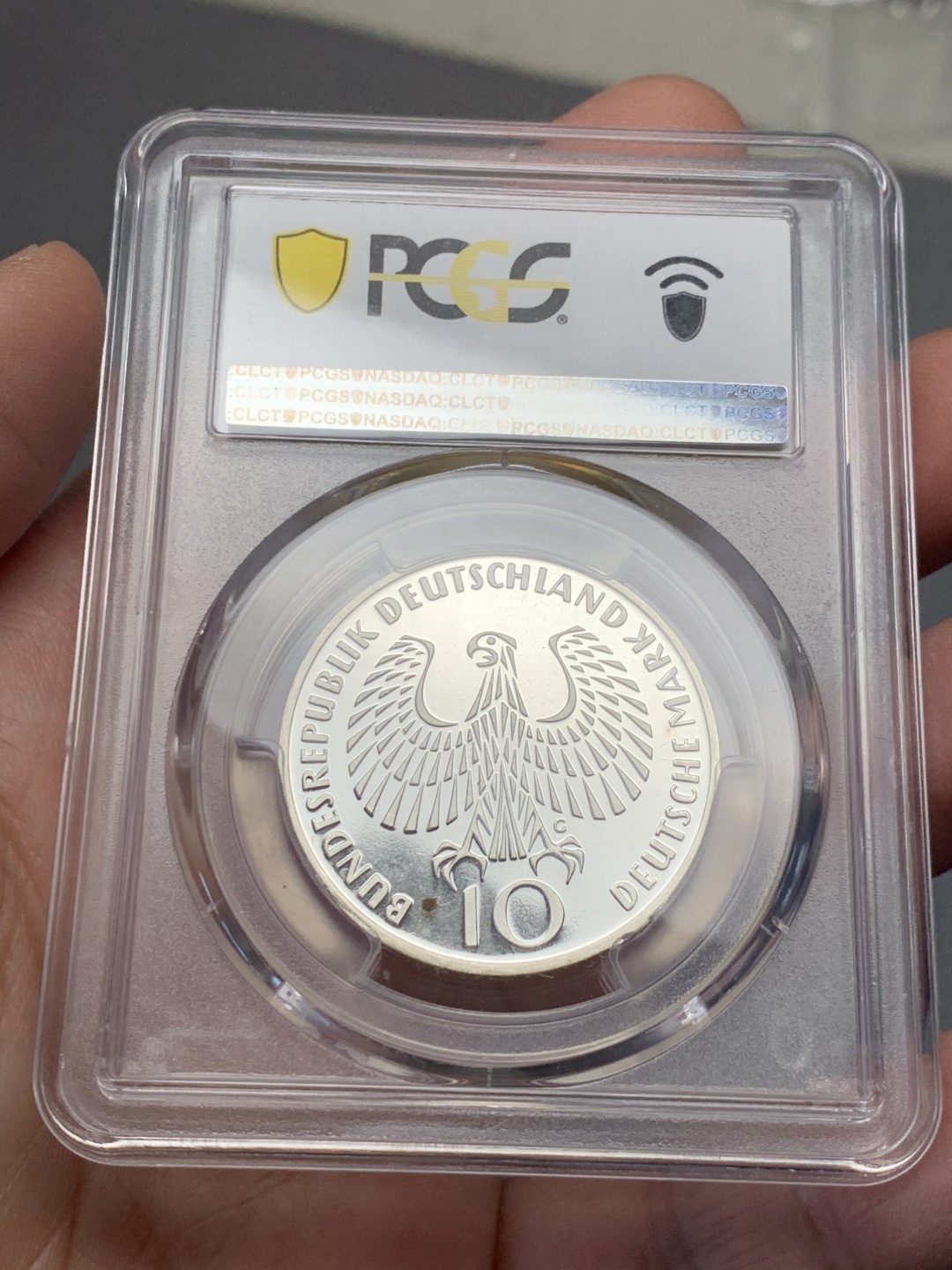 《竞宝斋》第136场-周日，周一连拍 (全场包邮) PCGS PR66DCAM 1972年德国慕尼黑奥运会精制纪念10马克银币 精铸少见 唯一亚军分！