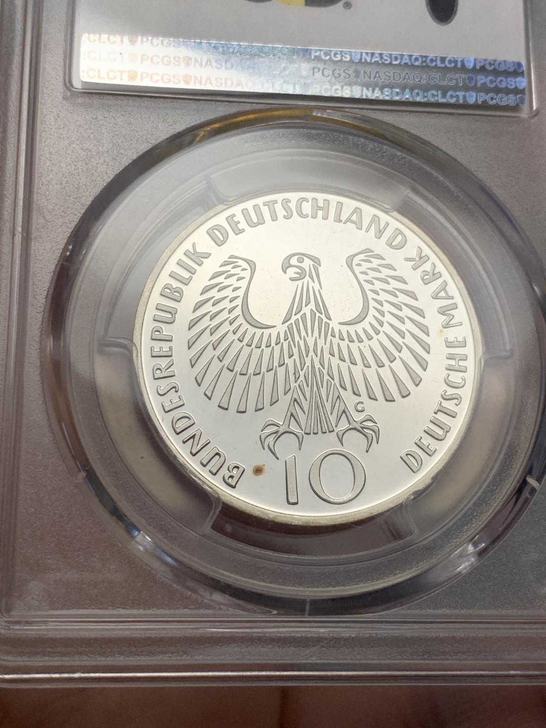 《竞宝斋》第136场-周日，周一连拍 (全场包邮) PCGS PR66DCAM 1972年德国慕尼黑奥运会精制纪念10马克银币 精铸少见 唯一亚军分！
