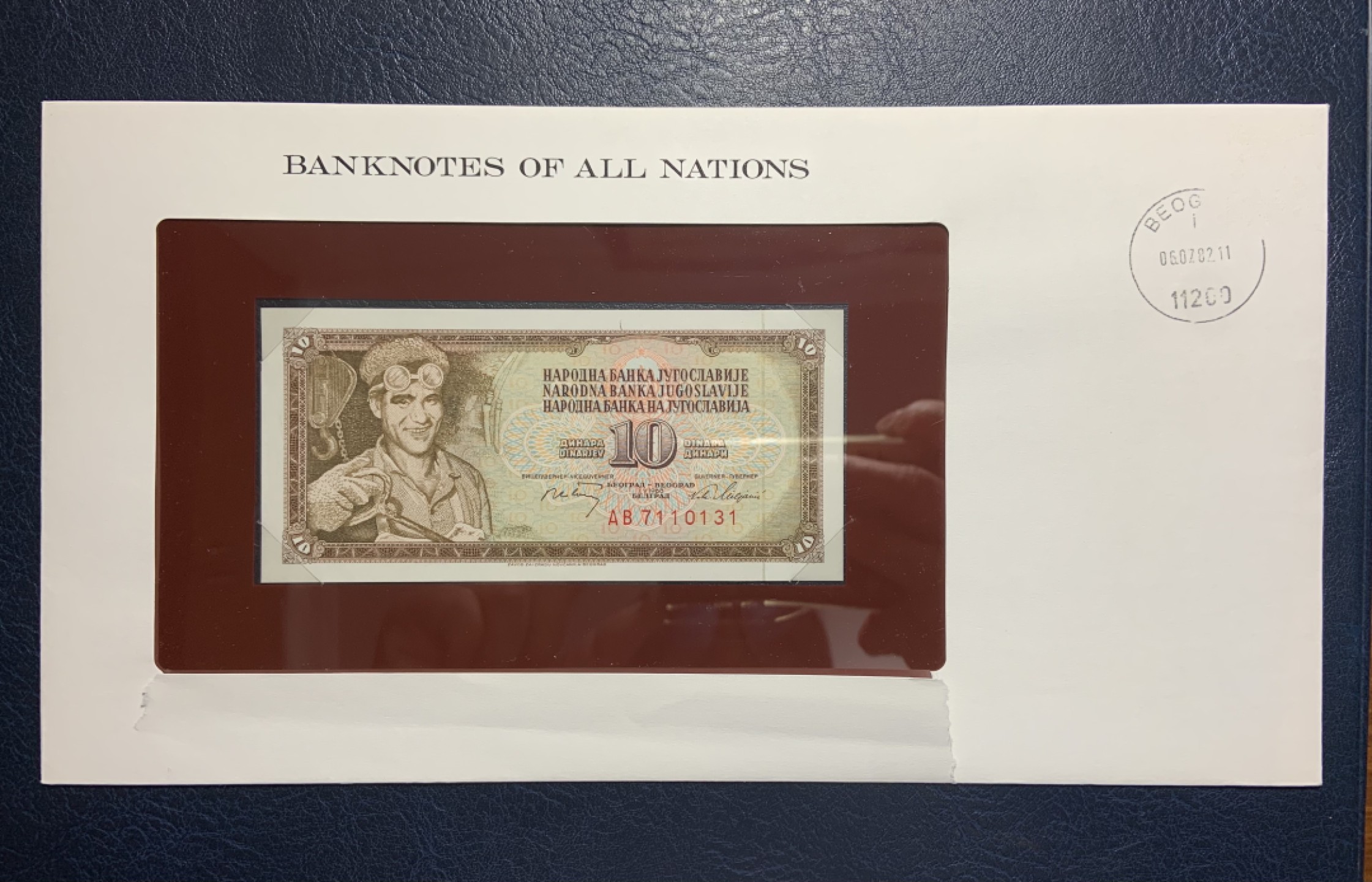 收藏联盟Quantum Auction 第234期拍卖 南斯拉夫，巴西和人民银行富兰克林邮币封一组 品相UNC 一张信封有撕裂细节如图
