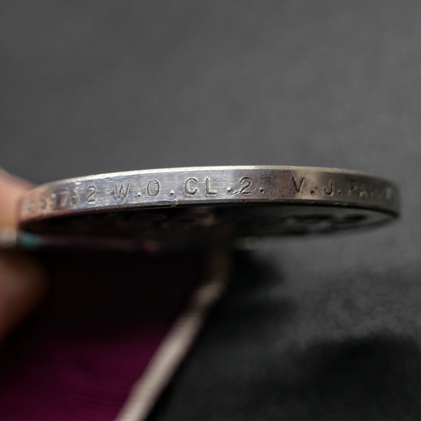 交易所2月25日英国/联邦币章专场 英国陆军长期服役奖章，银质，伊丽莎白二世第一版，1953-1954