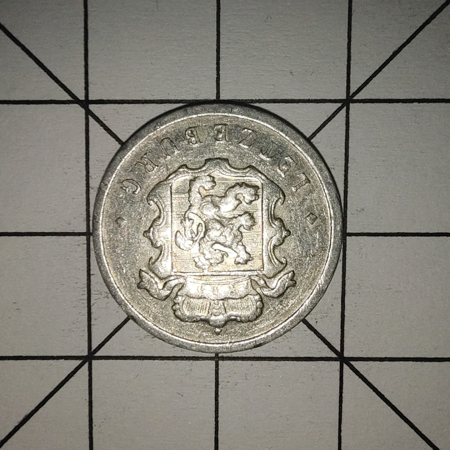 收藏之家世界硬币第10期(满20包邮，可多场累计。捡漏，无押金，无佣金) 卢森堡25分1963年