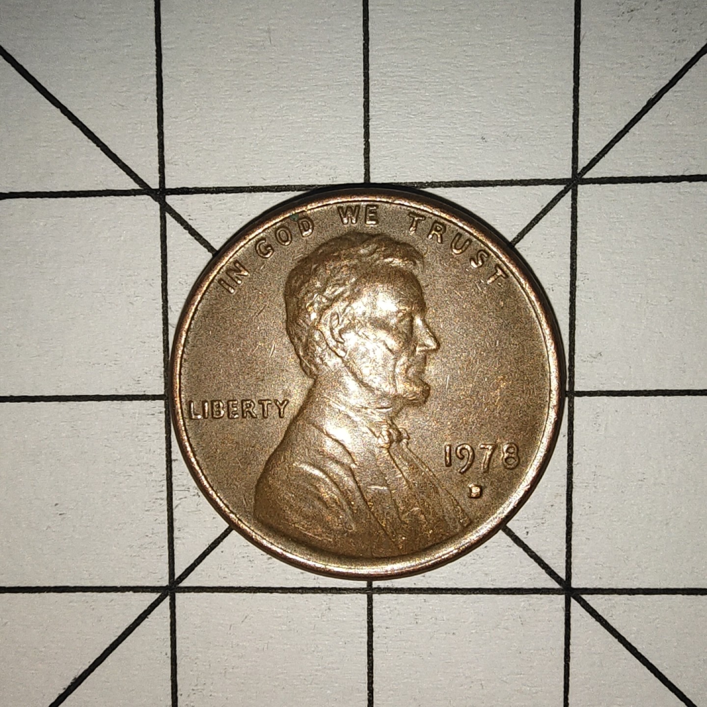 收藏之家世界硬币第10期(满20包邮，可多场累计。捡漏，无押金，无佣金) 美国1美分1978年