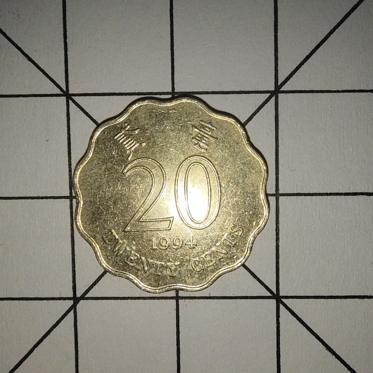 收藏之家世界硬币第10期(满20包邮，可多场累计。捡漏，无押金，无佣金) 香港2毫1994年