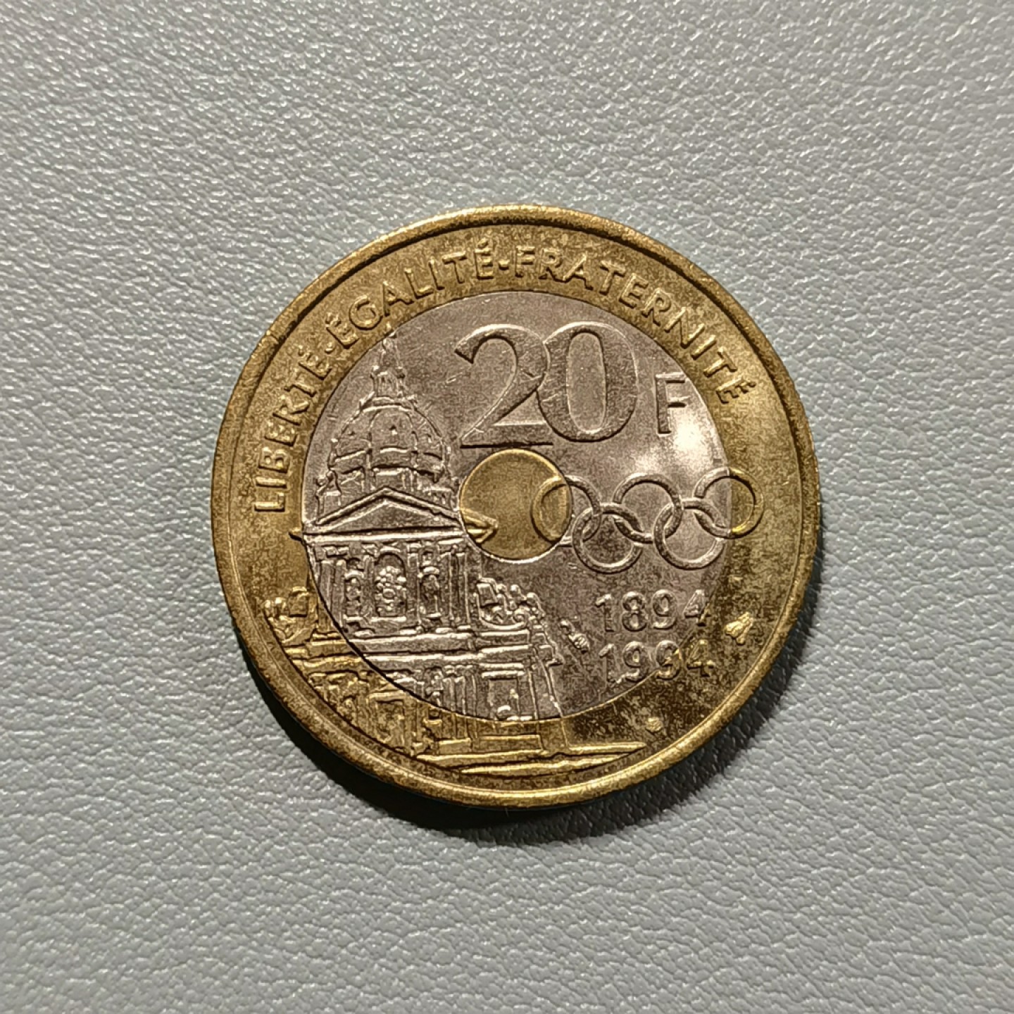 🎉🎊乐享宝藏💎💰~20230225专场 法国20法郎~顾拜旦
