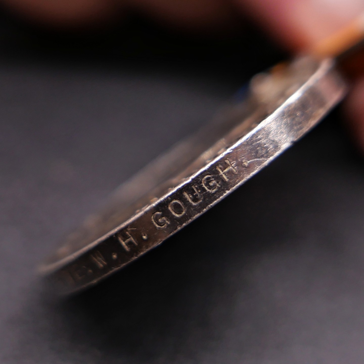 交易所2月25日英国/联邦币章专场 英国一战奖章，银质，授予高夫GOUGH