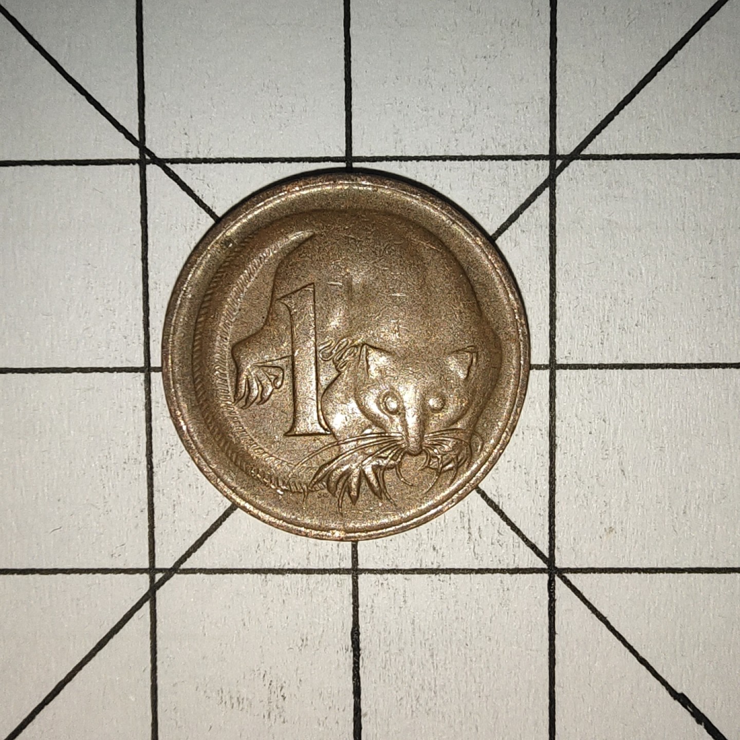 收藏之家世界硬币第10期(满20包邮，可多场累计。捡漏，无押金，无佣金) 澳大利亚1分1969年