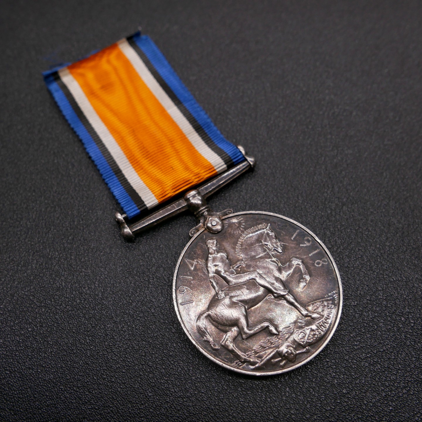 交易所2月25日英国/联邦币章专场 英国一战奖章，银质，授予高夫GOUGH