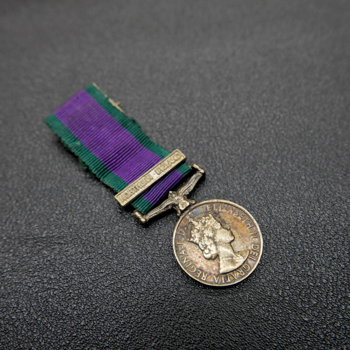 交易所2月25日英国/联邦币章专场 英国常规服役迷你尺寸奖章，北爱尔兰条