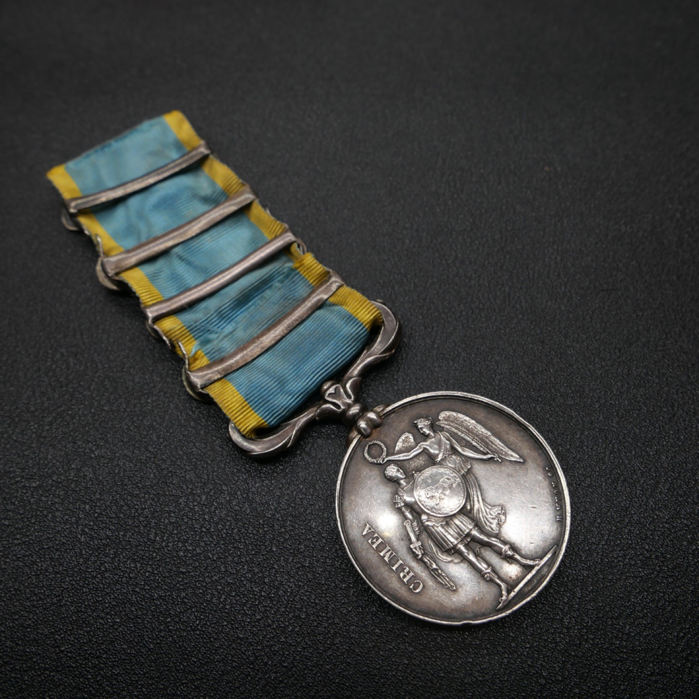 交易所2月25日英国/联邦币章专场 英国/法国克里米亚奖章，银质，4勋条，稀少