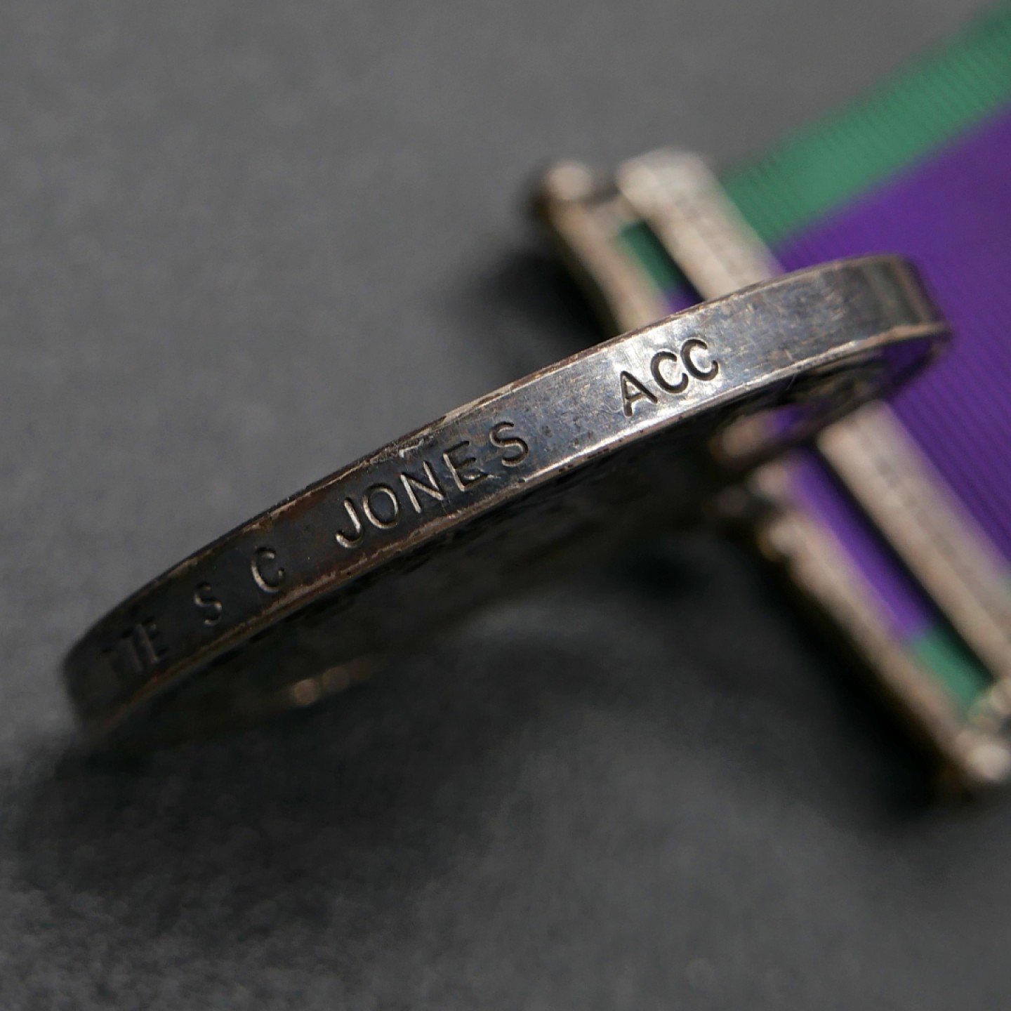 交易所2月25日英国/联邦币章专场 英国常规服役奖章，银质，1962-2007版，女王版北爱尔兰勋条