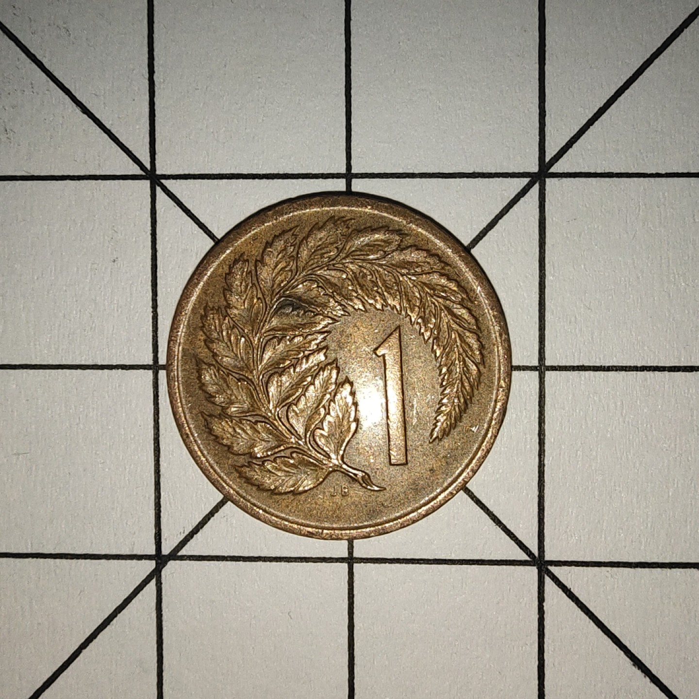 收藏之家世界硬币第10期(满20包邮，可多场累计。捡漏，无押金，无佣金) 新西兰1分1967年