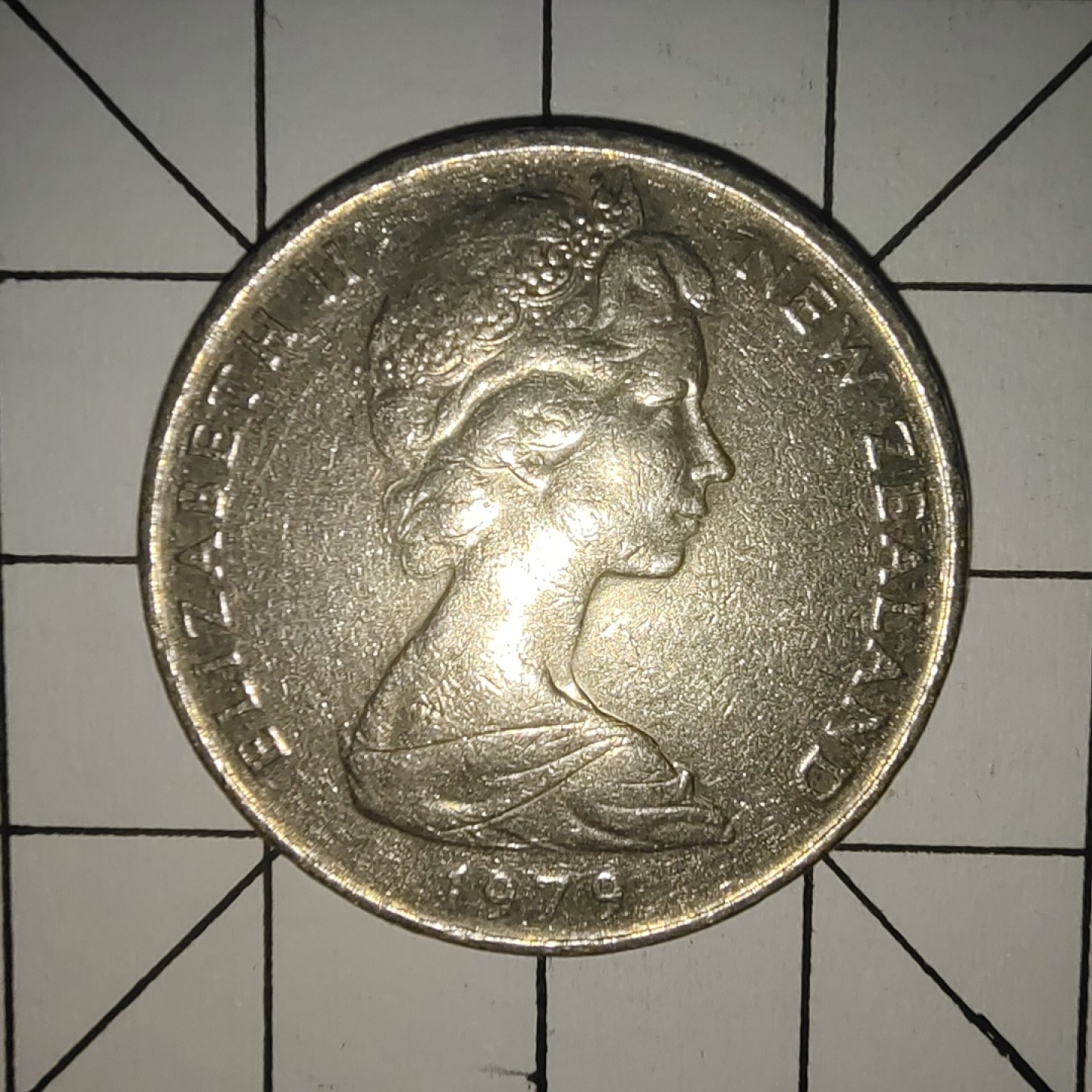 收藏之家世界硬币第10期(满20包邮，可多场累计。捡漏，无押金，无佣金) 新西兰20分1979年