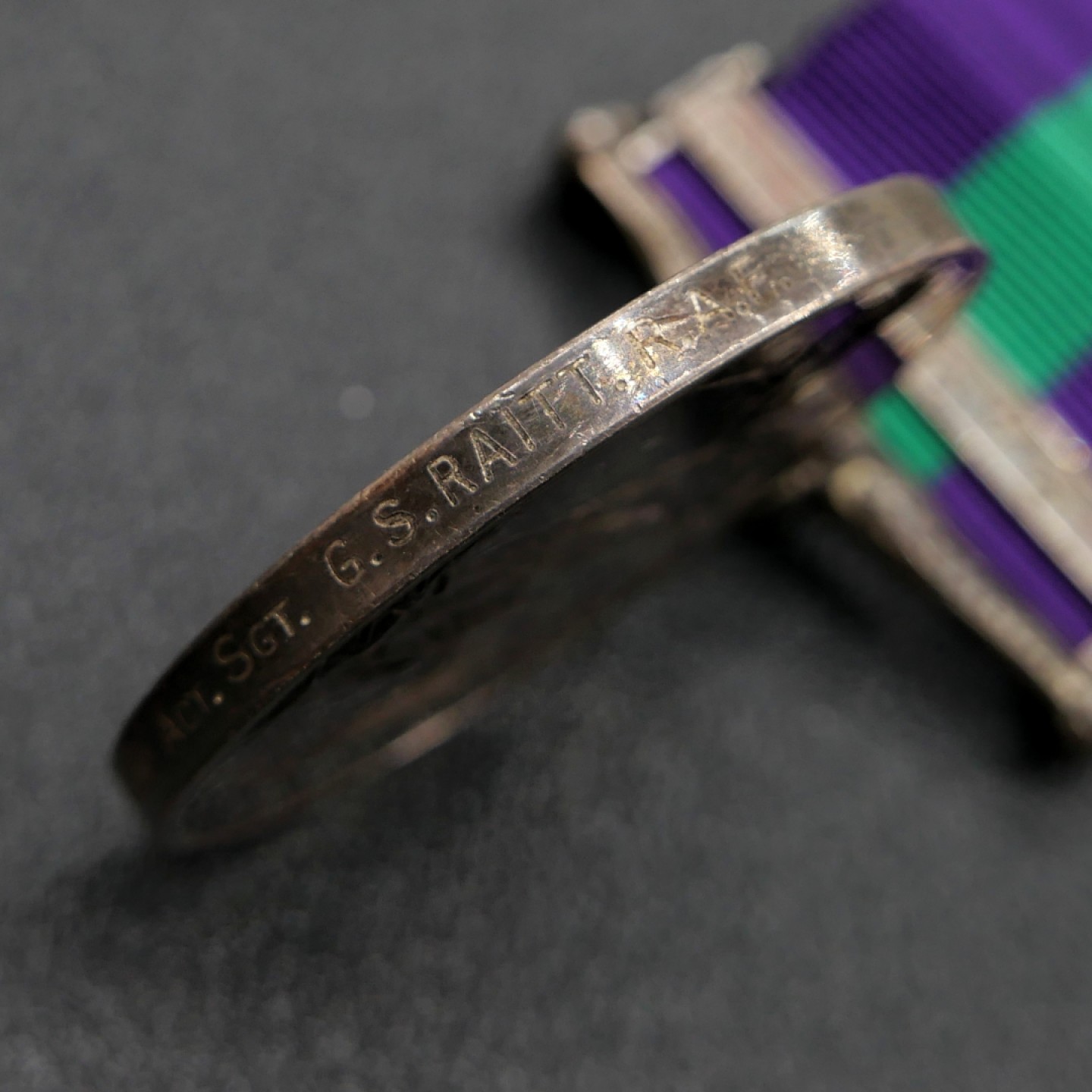 交易所2月25日英国/联邦币章专场 英国常规服役奖章，银质，1918-1962版，女王版马来亚勋条