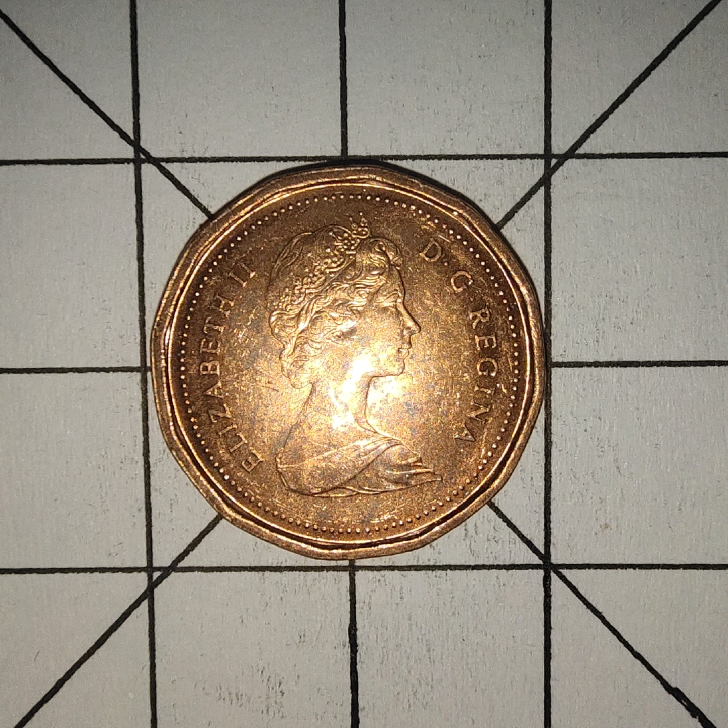 收藏之家世界硬币第10期(满20包邮，可多场累计。捡漏，无押金，无佣金) 加拿大1分1982年