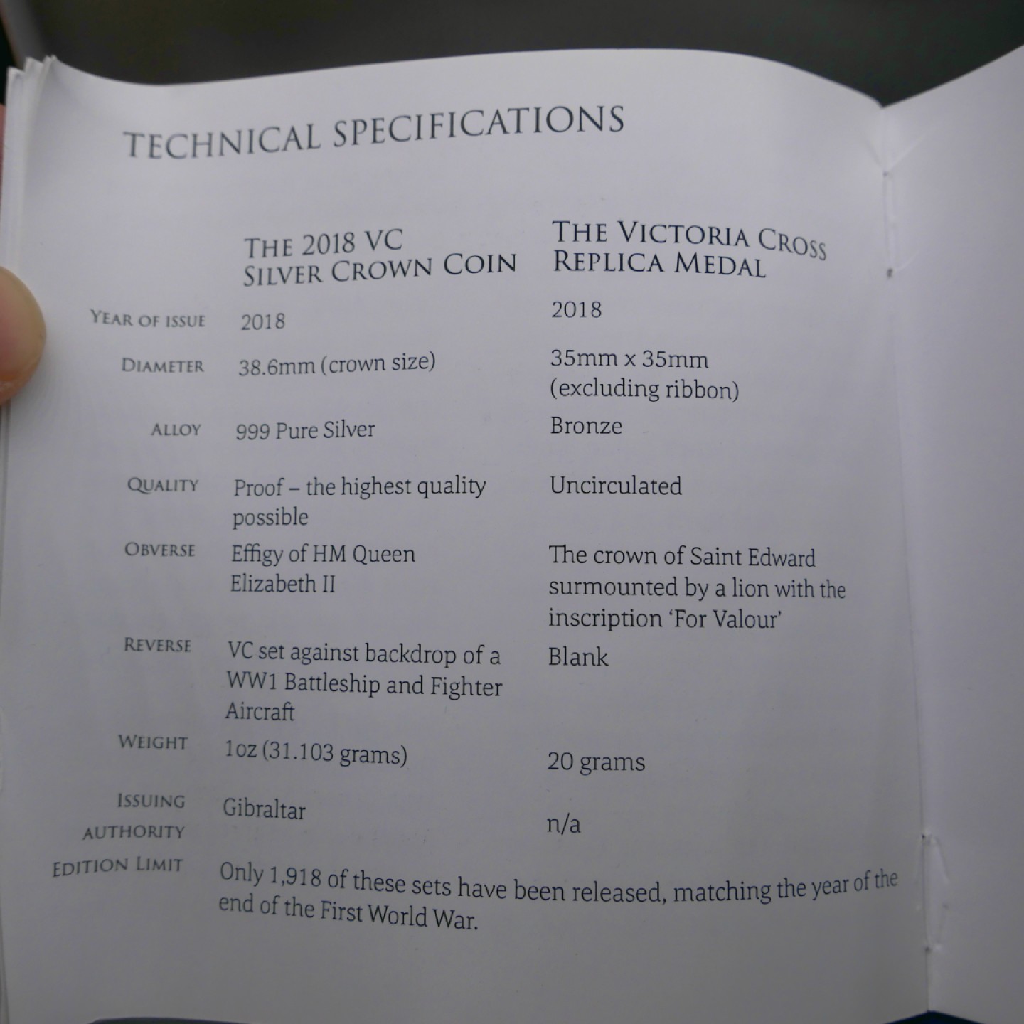 交易所2月25日英国/联邦币章专场 英国维多利亚十字奖章纪念银币套章，银币999银，1盎司，限量发售