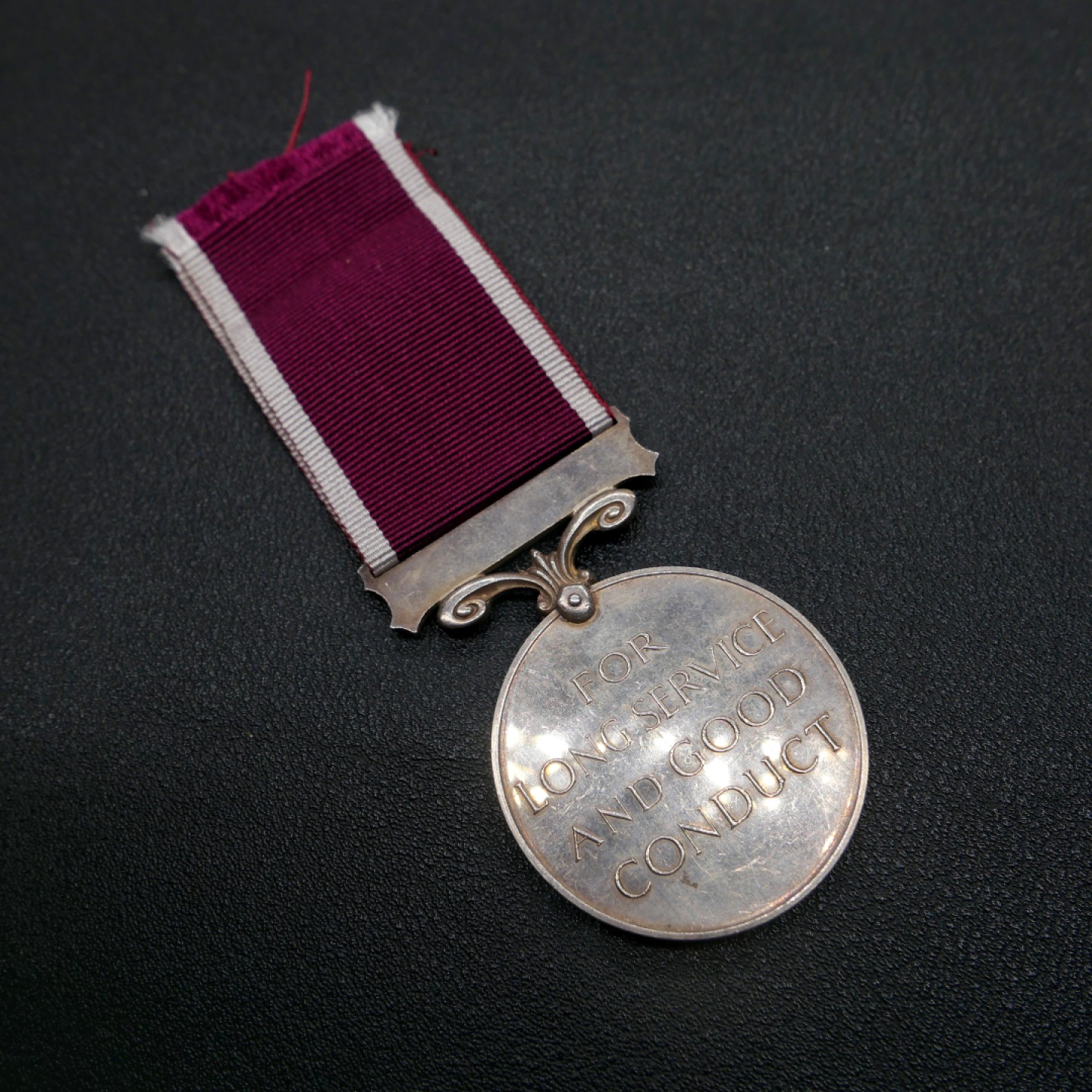 交易所2月25日英国/联邦币章专场 英国陆军长期服役奖章，银质，乔治六世第一版，1937-1948