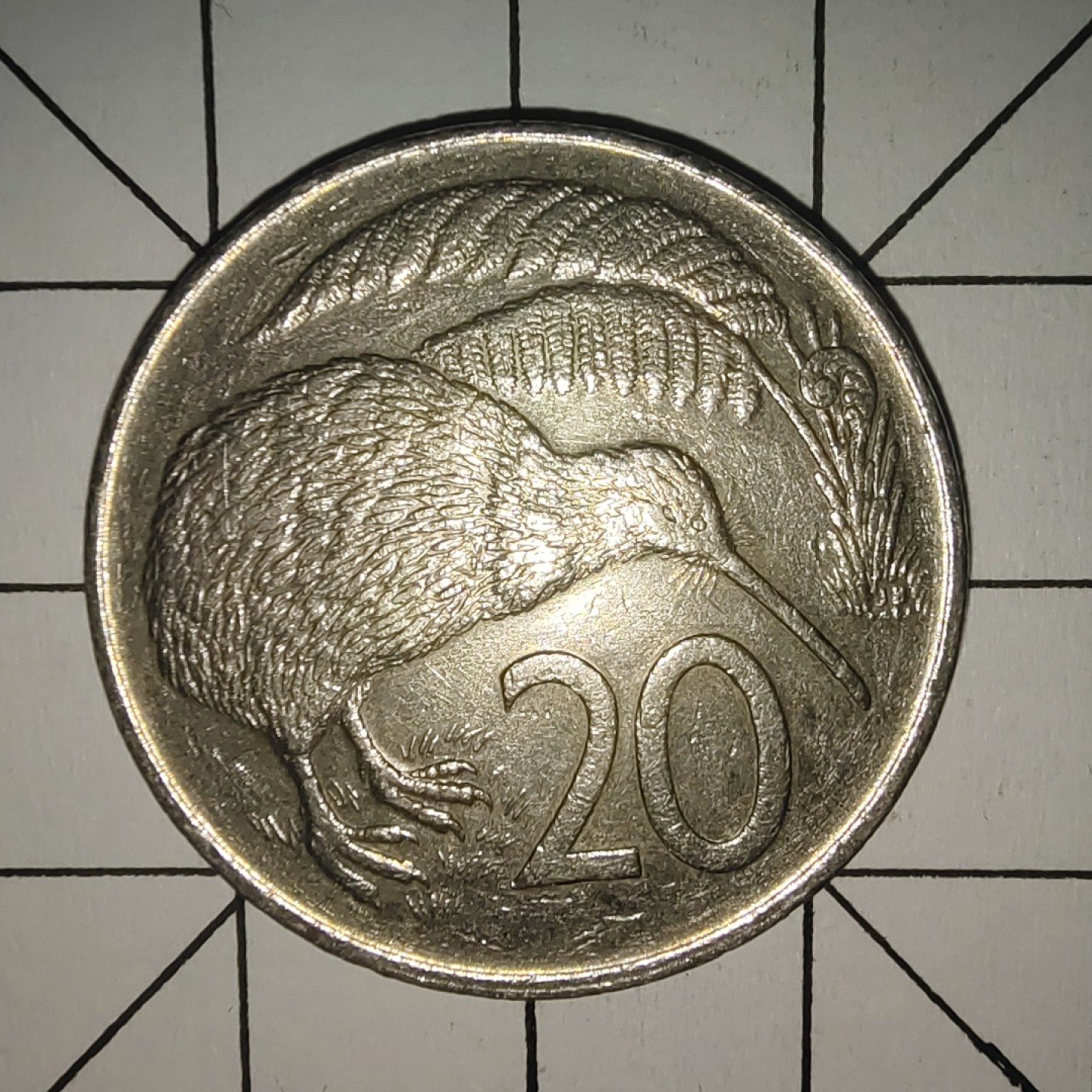 收藏之家世界硬币第10期(满20包邮，可多场累计。捡漏，无押金，无佣金) 新西兰20分1979年