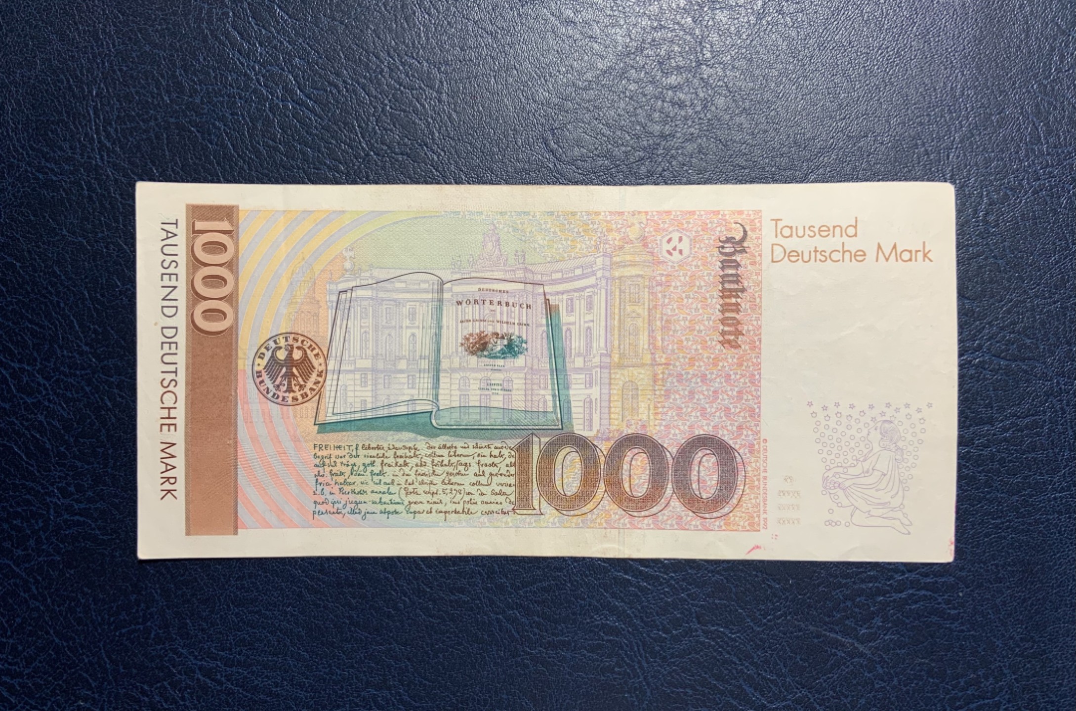 收藏联盟Quantum Auction 第234期拍卖 德国联邦1961年1000马克 品相如图 格林兄弟 AA冠