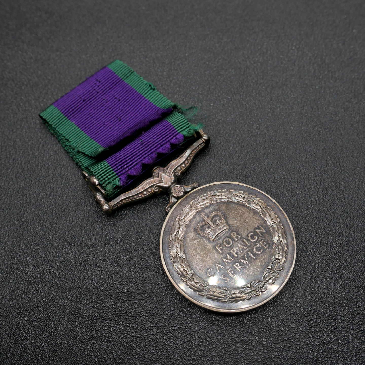 交易所2月25日英国/联邦币章专场 英国常规服役奖章，银质，1962-2007版，女王版北爱尔兰勋条