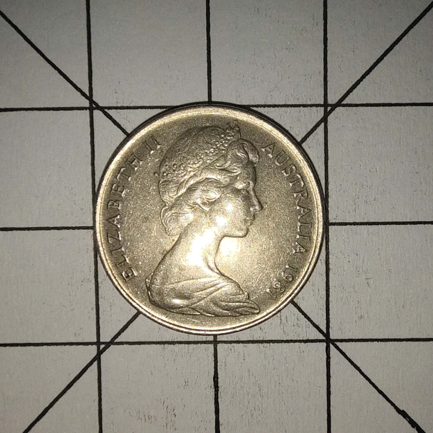 收藏之家世界硬币第10期(满20包邮，可多场累计。捡漏，无押金，无佣金) 澳大利亚5分1981年