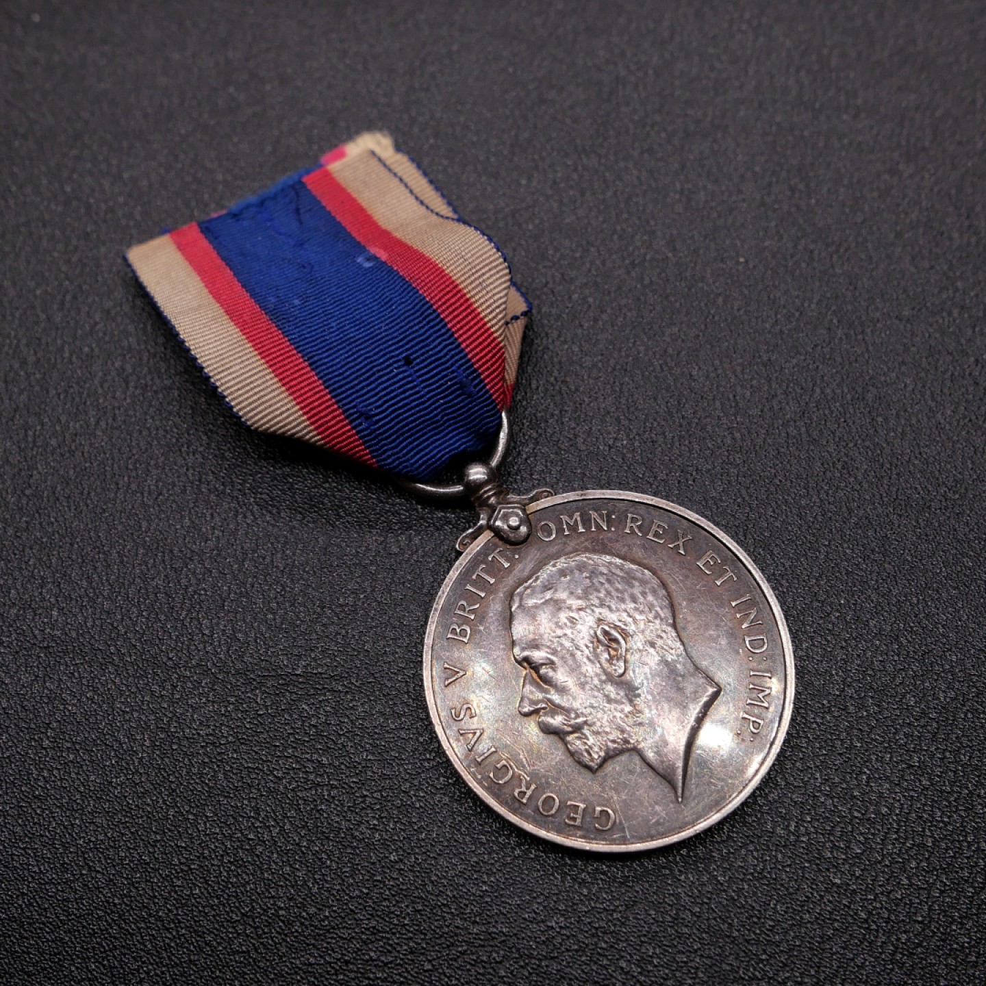 交易所2月25日英国/联邦币章专场 英国皇家海军预备役舰队长期服役奖章，银质，授予高夫GOUGH