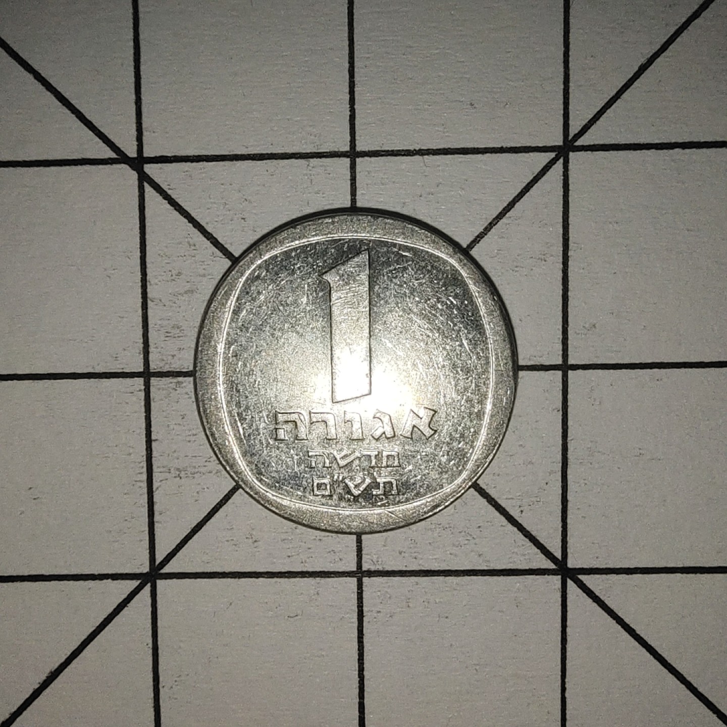 收藏之家世界硬币第10期(满20包邮，可多场累计。捡漏，无押金，无佣金) 以色列1分