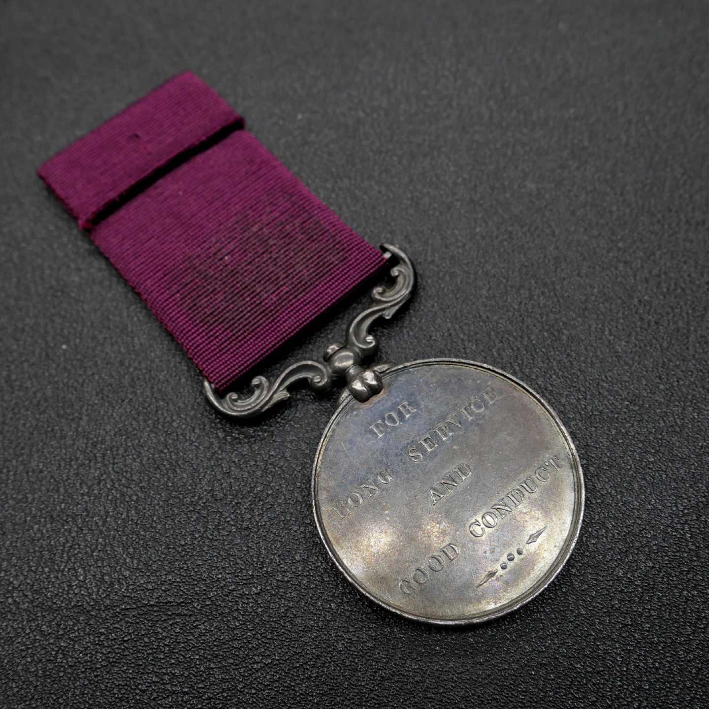 交易所2月25日英国/联邦币章专场 英国陆军长期服役奖章，银质，维多利亚女王版