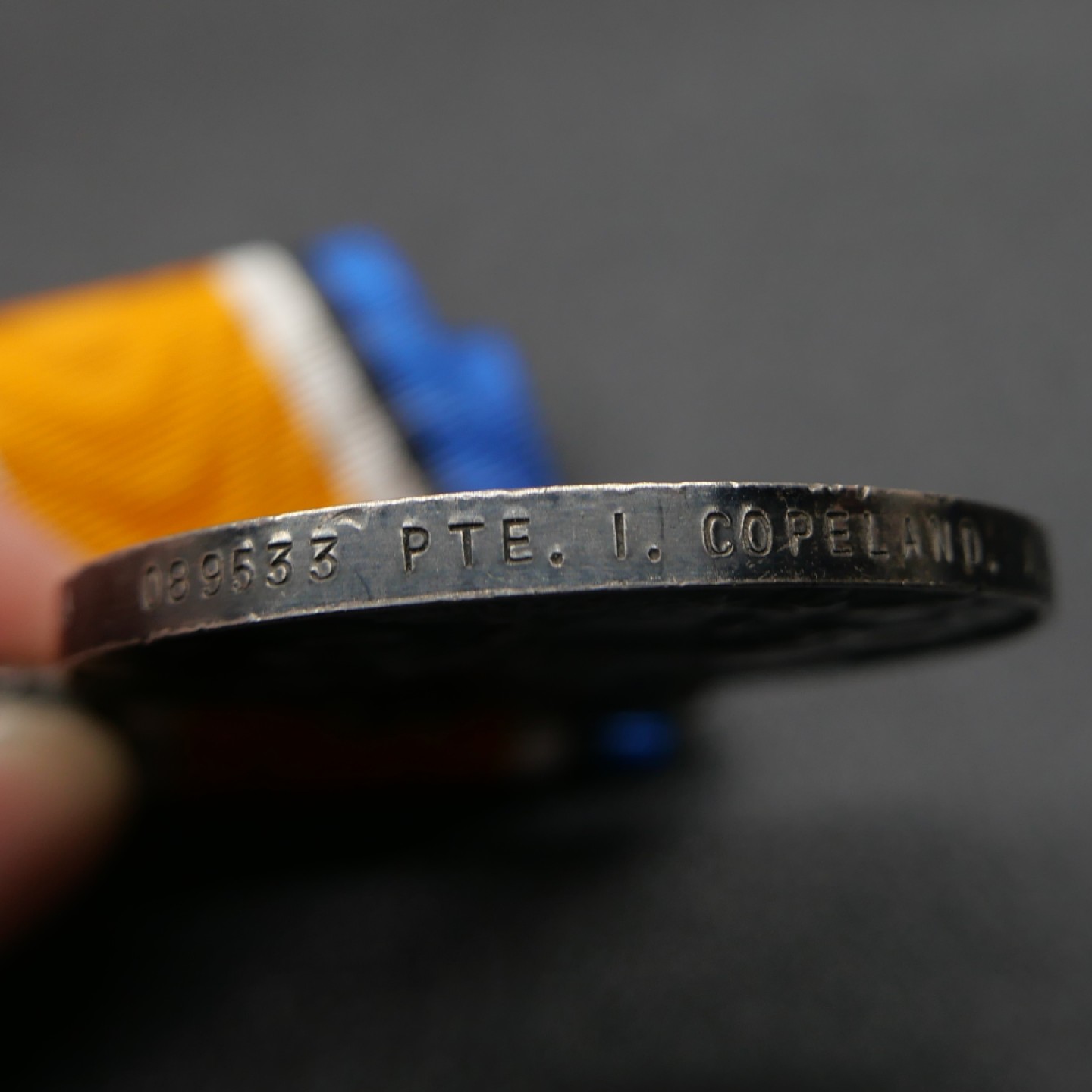 交易所2月25日英国/联邦币章专场 英国一战奖章，银质，授予科普兰COPELAND