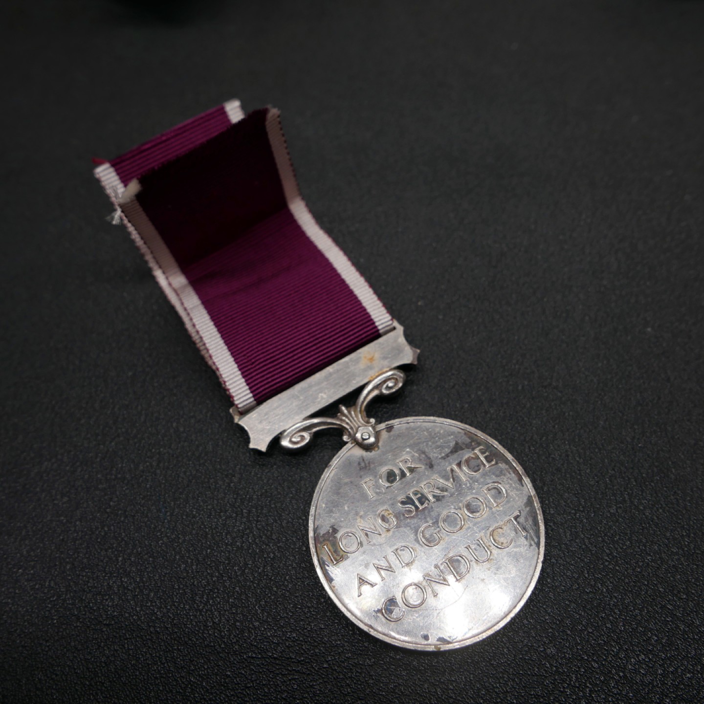 交易所2月25日英国/联邦币章专场 英国陆军长期服役奖章，银质，乔治五世加冕头像版，1930-1936