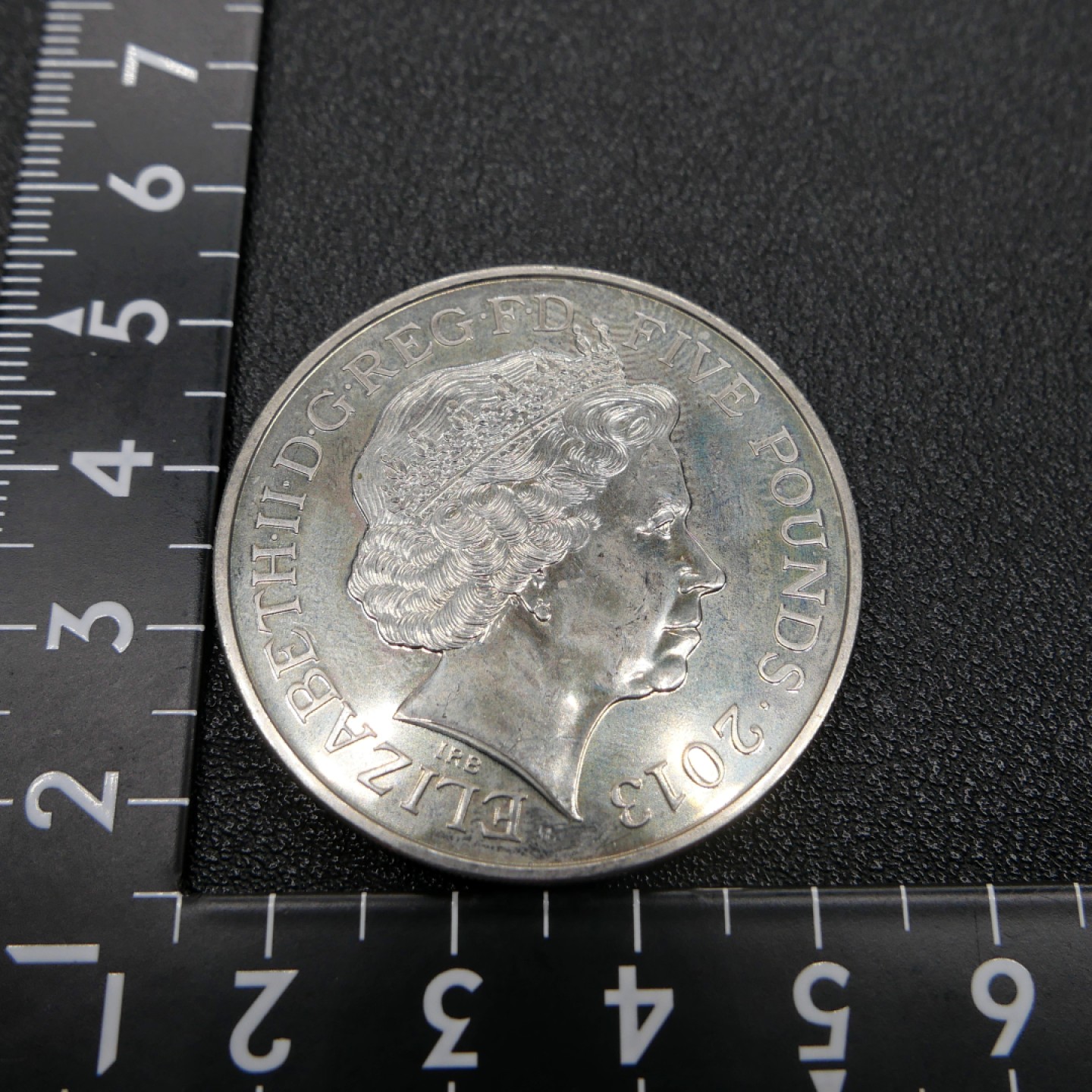 交易所2月25日英国/联邦币章专场 5英镑面值女王钻石禧纪念币