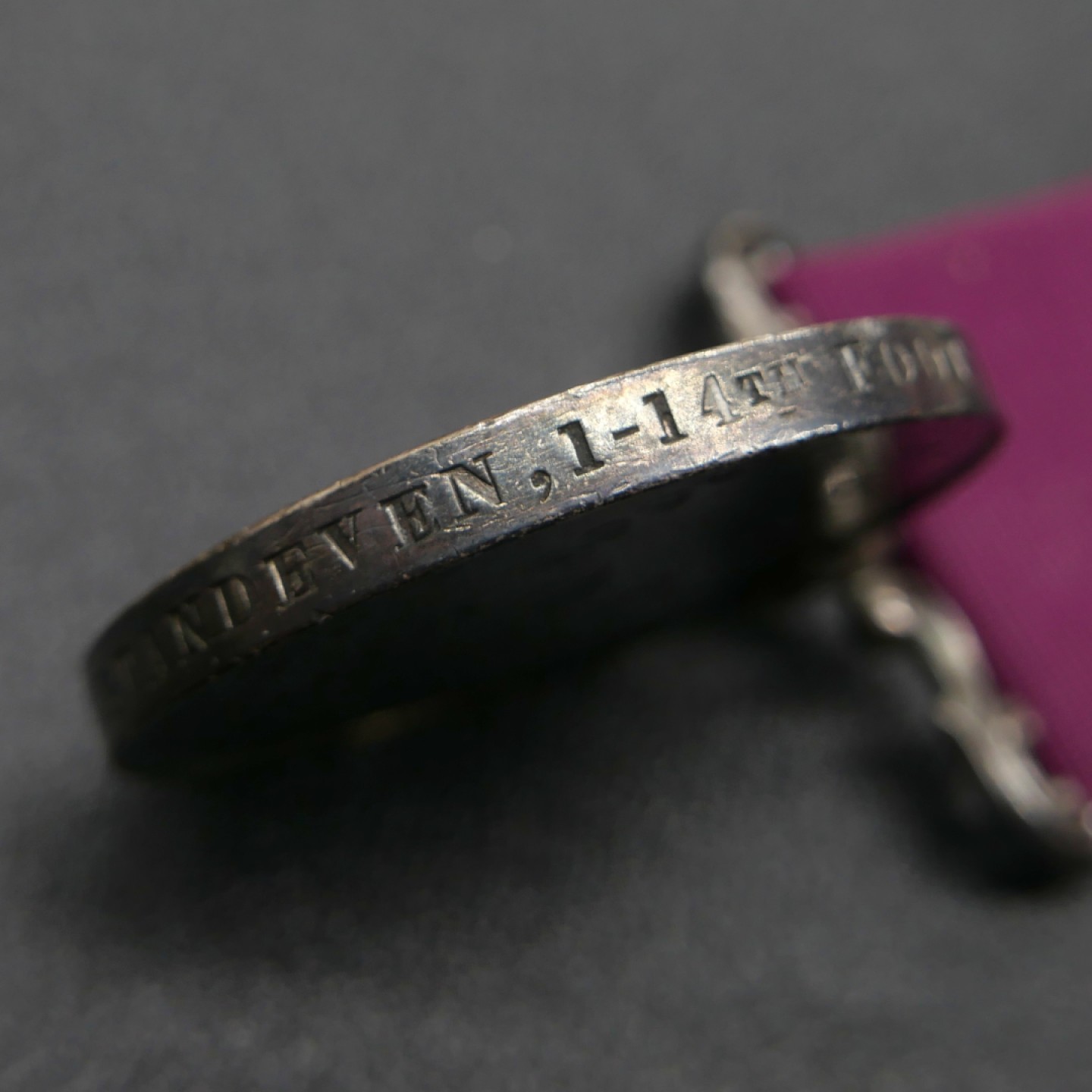 交易所2月25日英国/联邦币章专场 英国陆军长期服役奖章，银质，维多利亚女王版