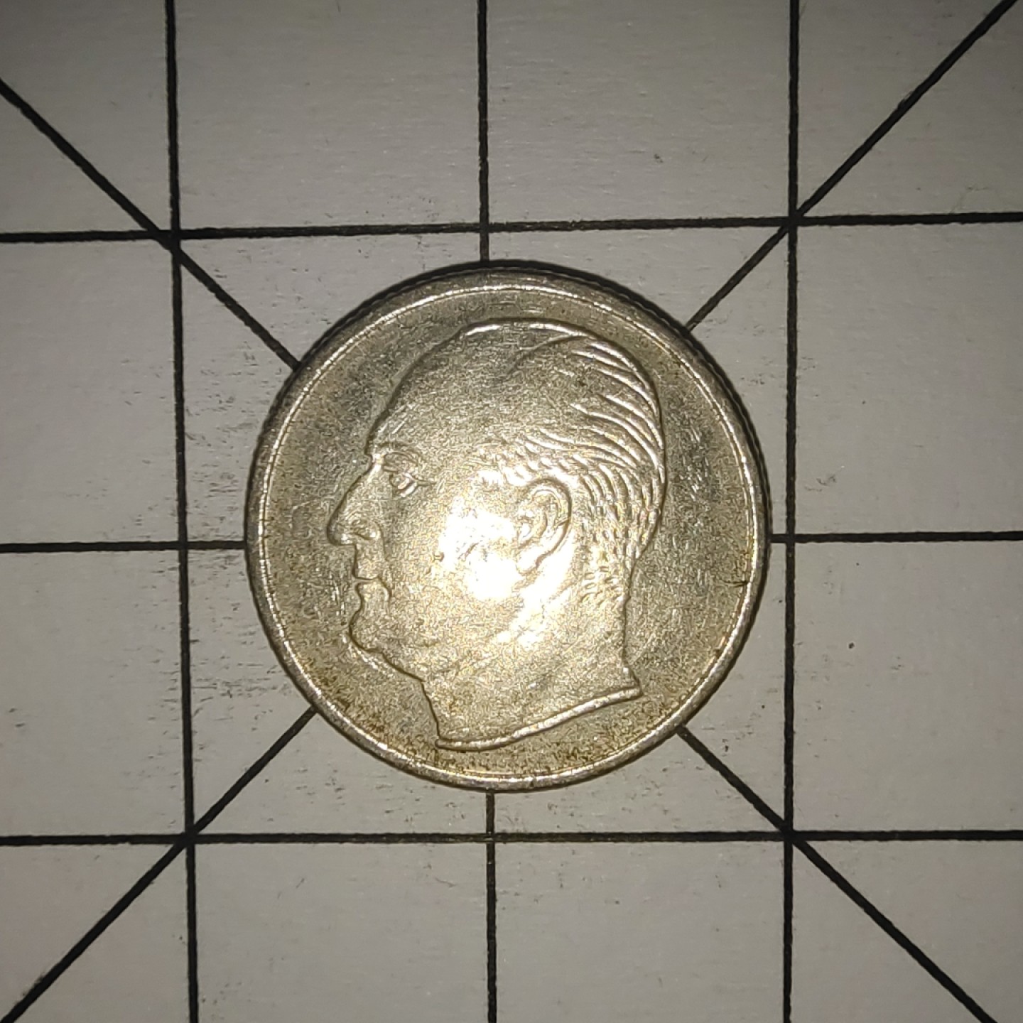 收藏之家世界硬币第10期(满20包邮，可多场累计。捡漏，无押金，无佣金) 挪威25欧尔1973年