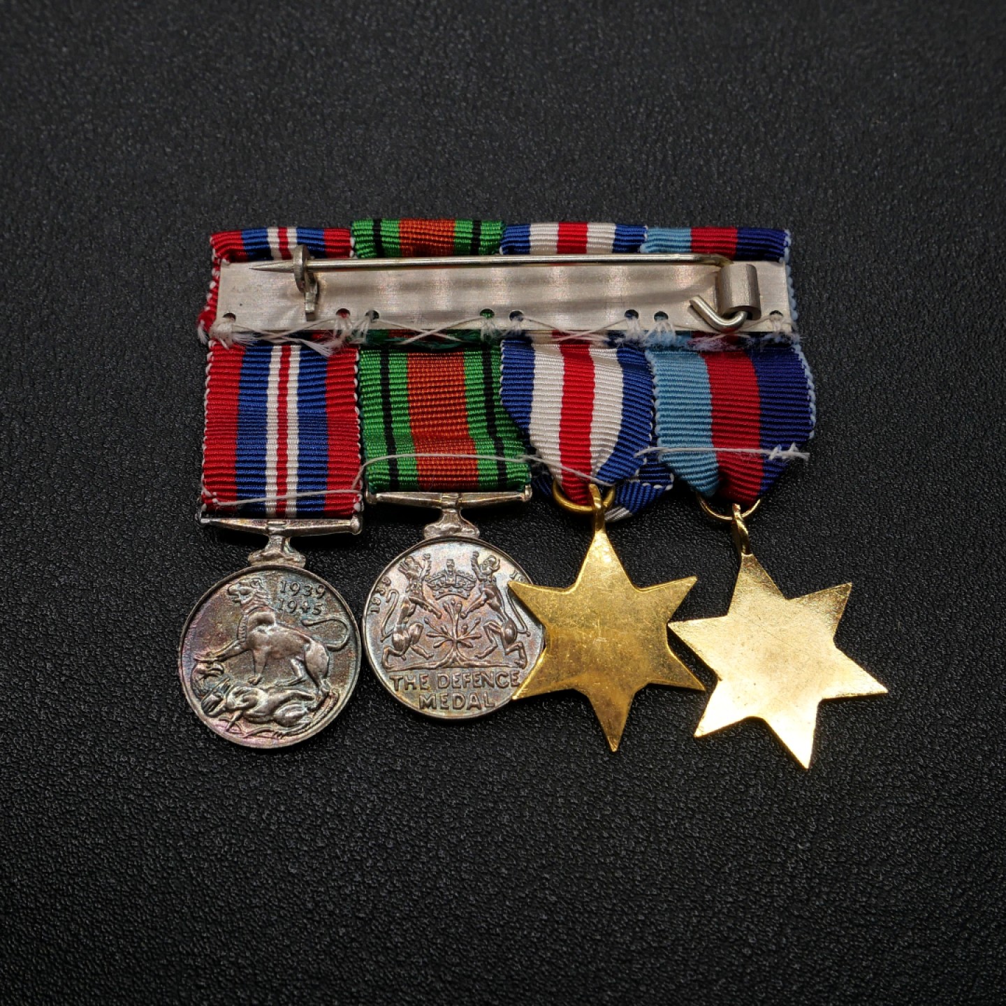 交易所2月25日英国/联邦币章专场 迷你尺寸奖章一组，包含二战之星，法德之星，防御，二战