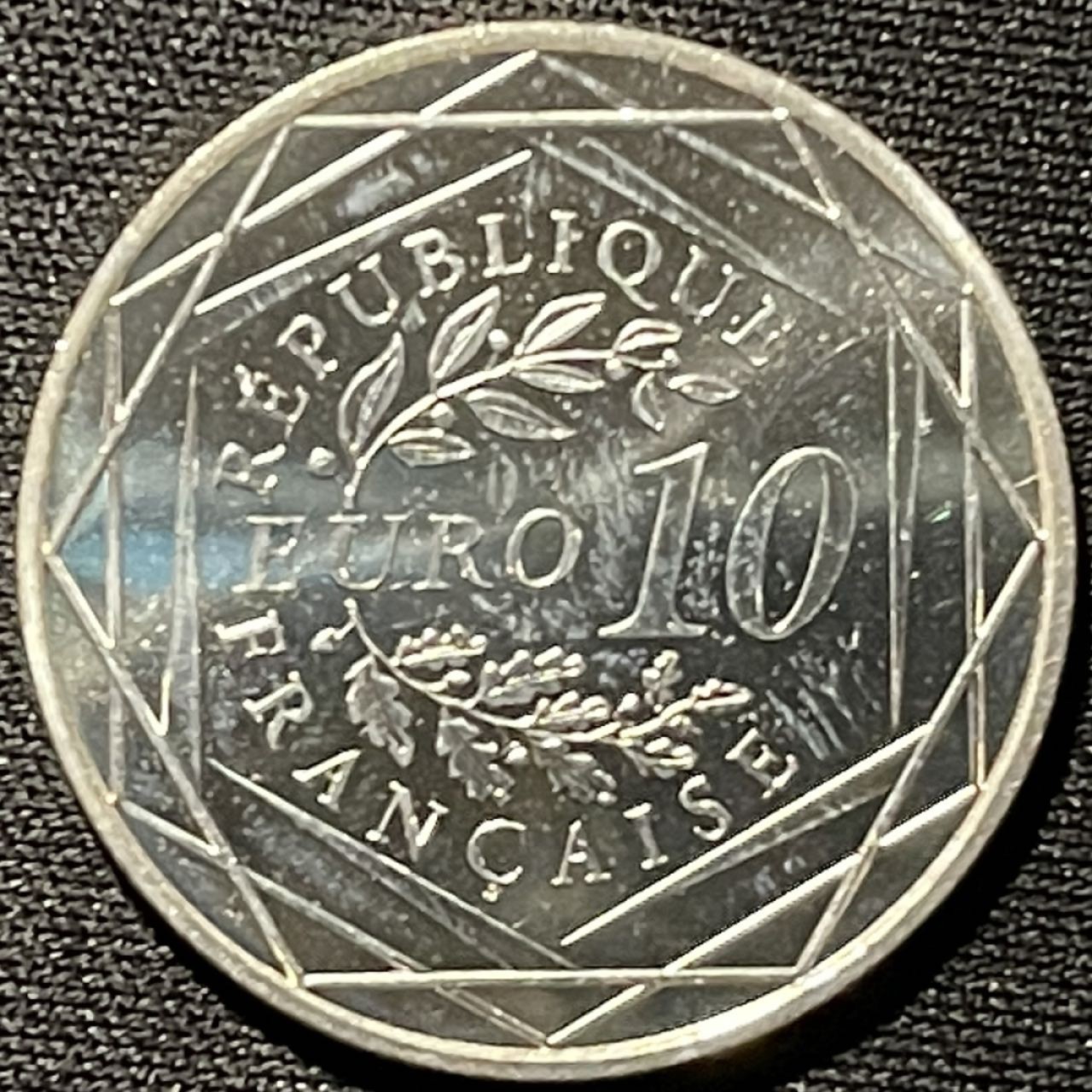 紫瑗钱币——第264期拍卖 法国 2012年 大力神 10欧元 10克 0.9银 UNC