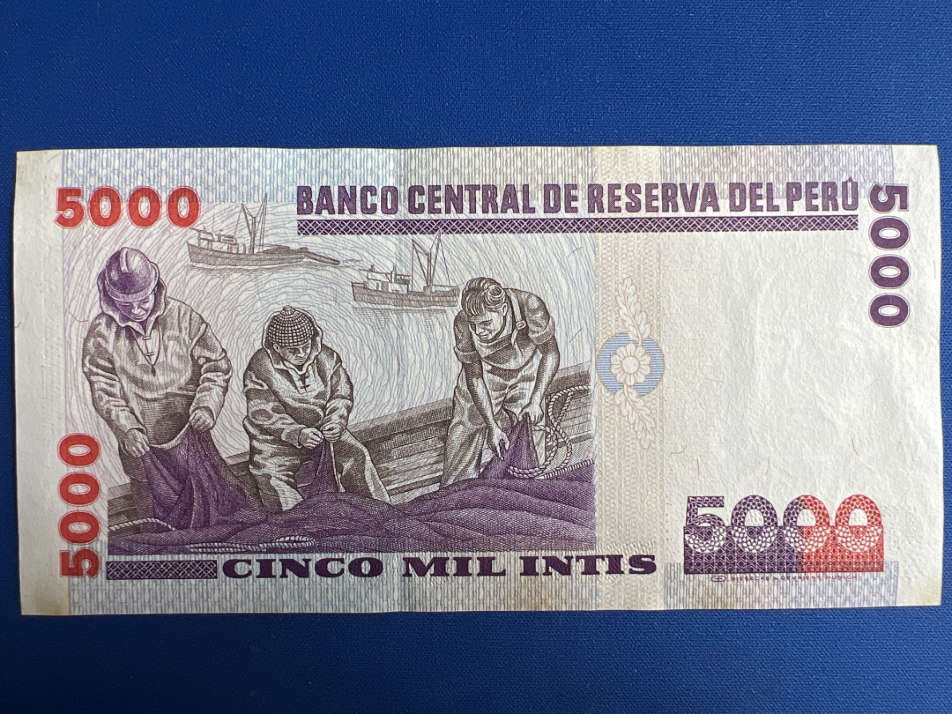 泡泡堂微拍第六十八幕纸币捡漏可累计专场👿👿，零佣金，零押金，累计满二十元包邮，接受代拍业务 秘鲁5000印蒂