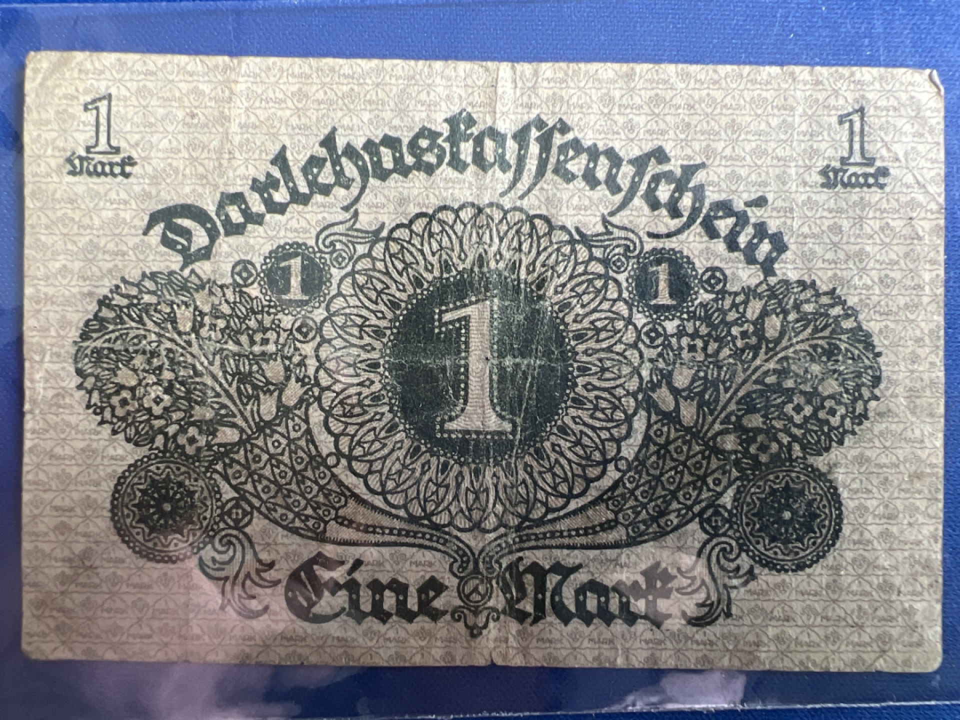 泡泡堂微拍第六十八幕纸币捡漏可累计专场👿👿，零佣金，零押金，累计满二十元包邮，接受代拍业务 德国1马克纸币