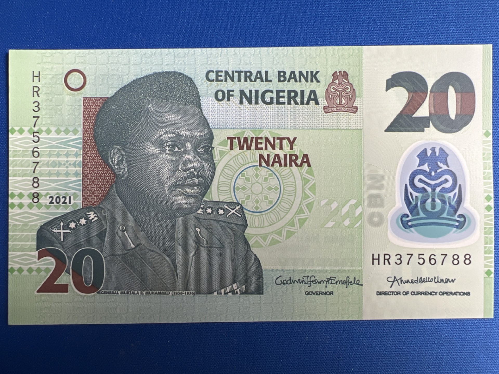 泡泡堂微拍第六十八幕纸币捡漏可累计专场👿👿，零佣金，零押金，累计满二十元包邮，接受代拍业务 尼日利亚20奈拉