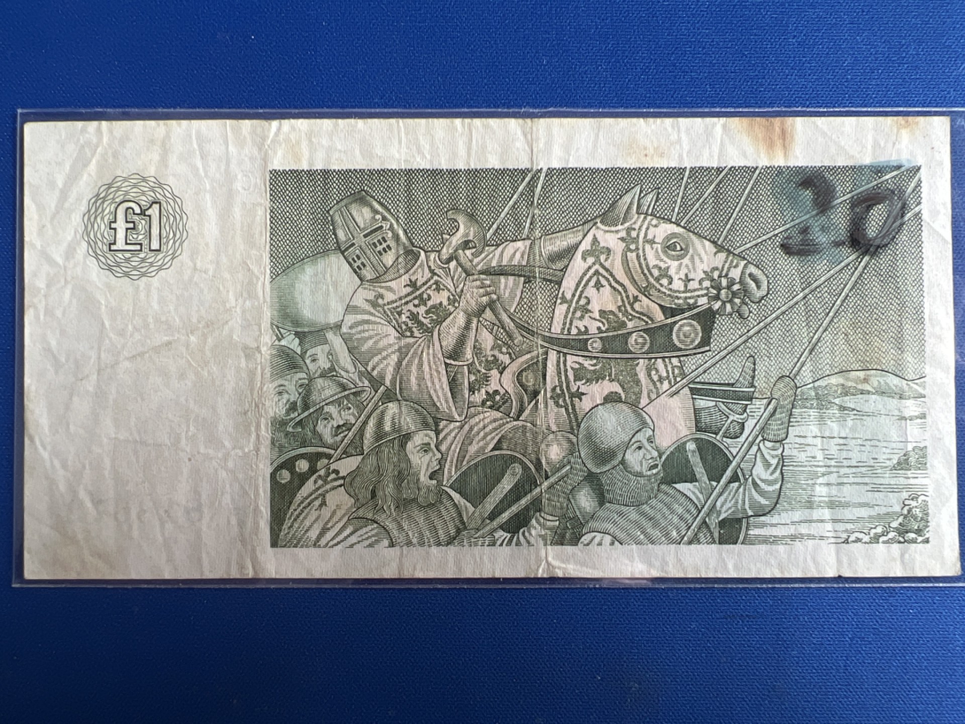 泡泡堂微拍第六十八幕纸币捡漏可累计专场👿👿，零佣金，零押金，累计满二十元包邮，接受代拍业务 苏格兰纸币1磅