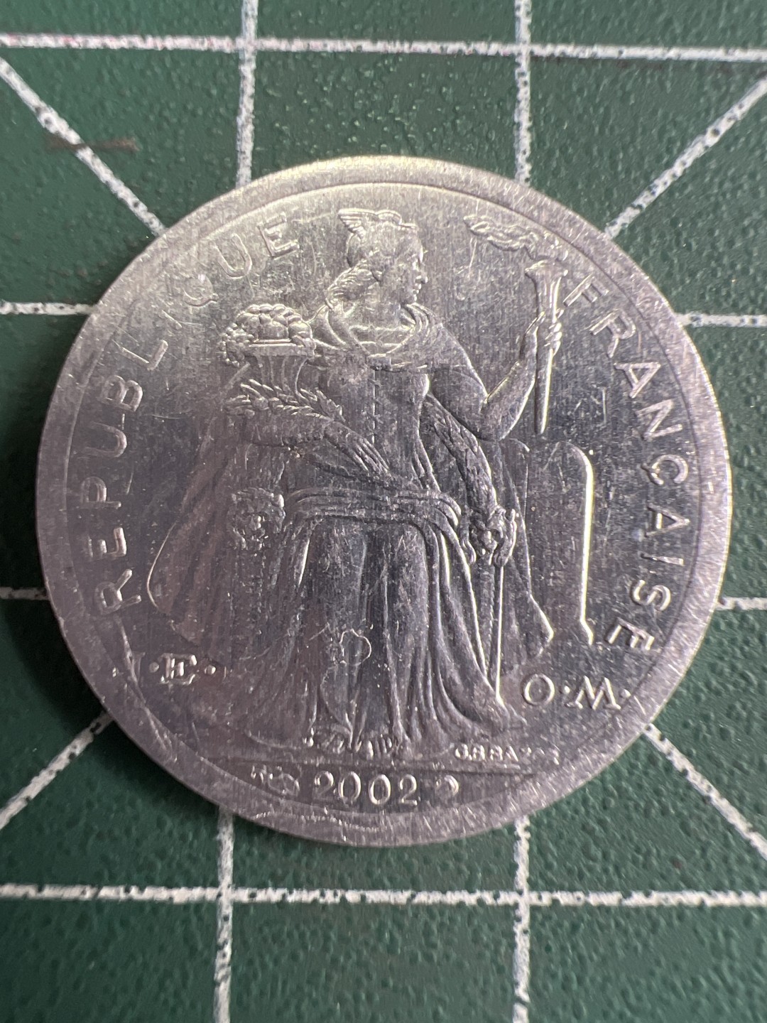 泡泡堂第232期  世界硬币 （无押金，无佣金，捡漏，全场20包邮，偏远地区除外） 法属波利尼西亚1法