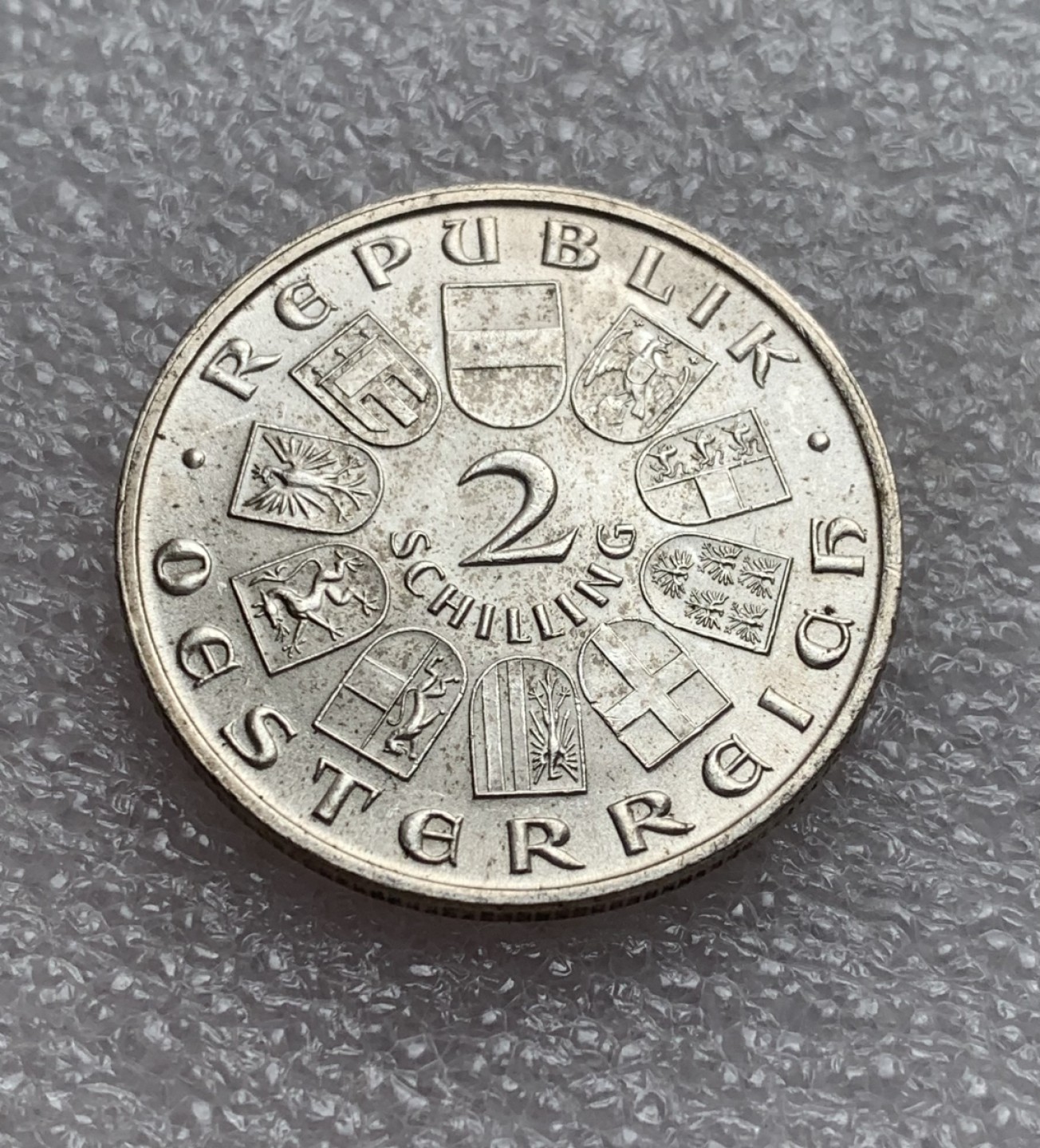 瓶子🏺第80期拍卖会 奥地利1928年2先令舒伯特纪念银币