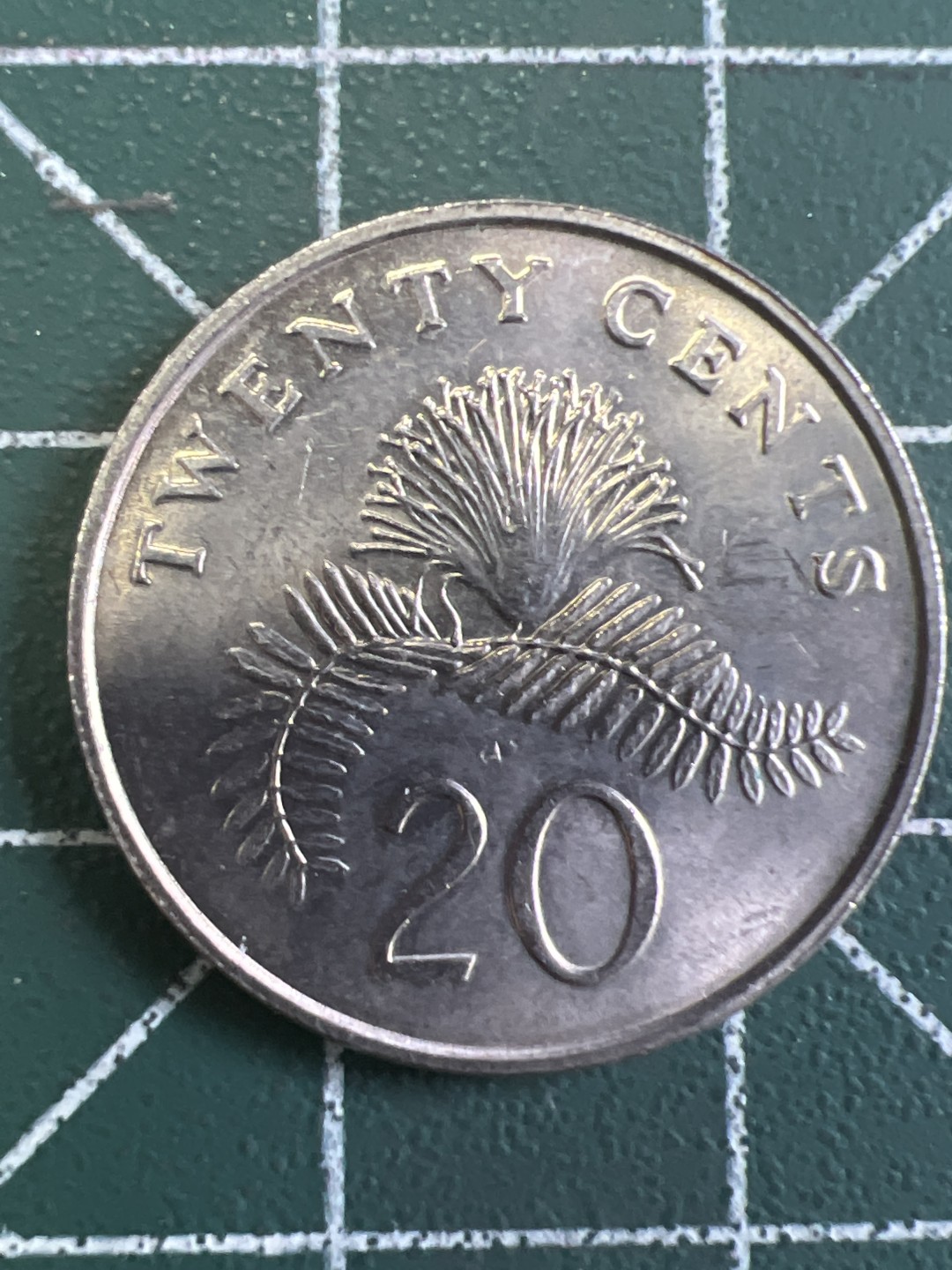 泡泡堂第233期  世界硬币邮票 （无押金，无佣金，捡漏，全场20包邮，偏远地区除外） 新加坡20分