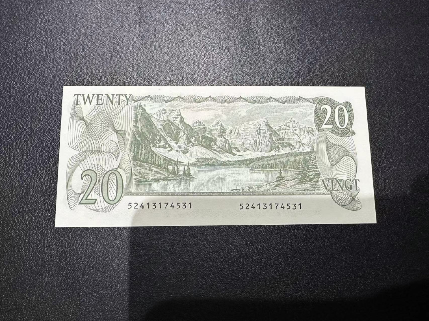 《外钞收藏家》第二百四十四期 连拍场二 1979年加拿大20加元 全新UNC