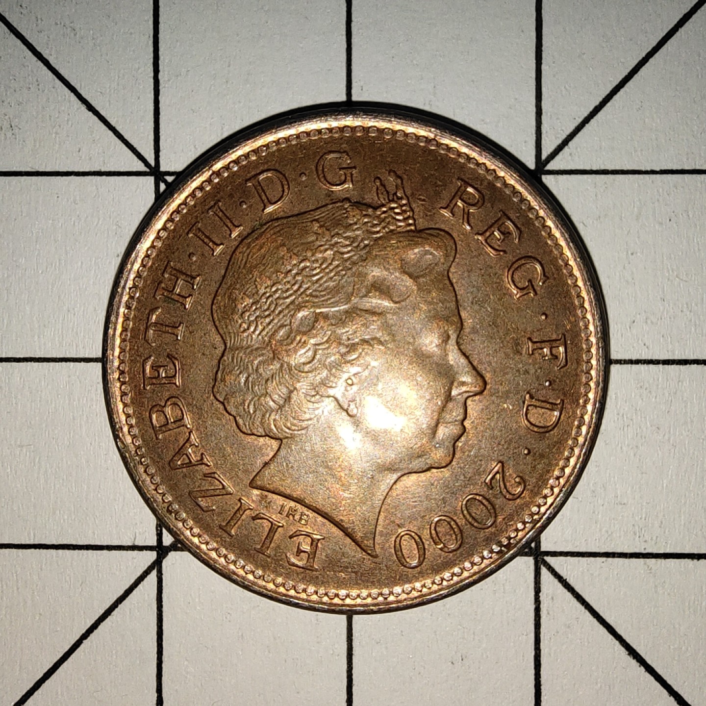 收藏之家世界硬币第11期(满20包邮，可多场累计。捡漏，无押金，无佣金) 英国2便士2000年