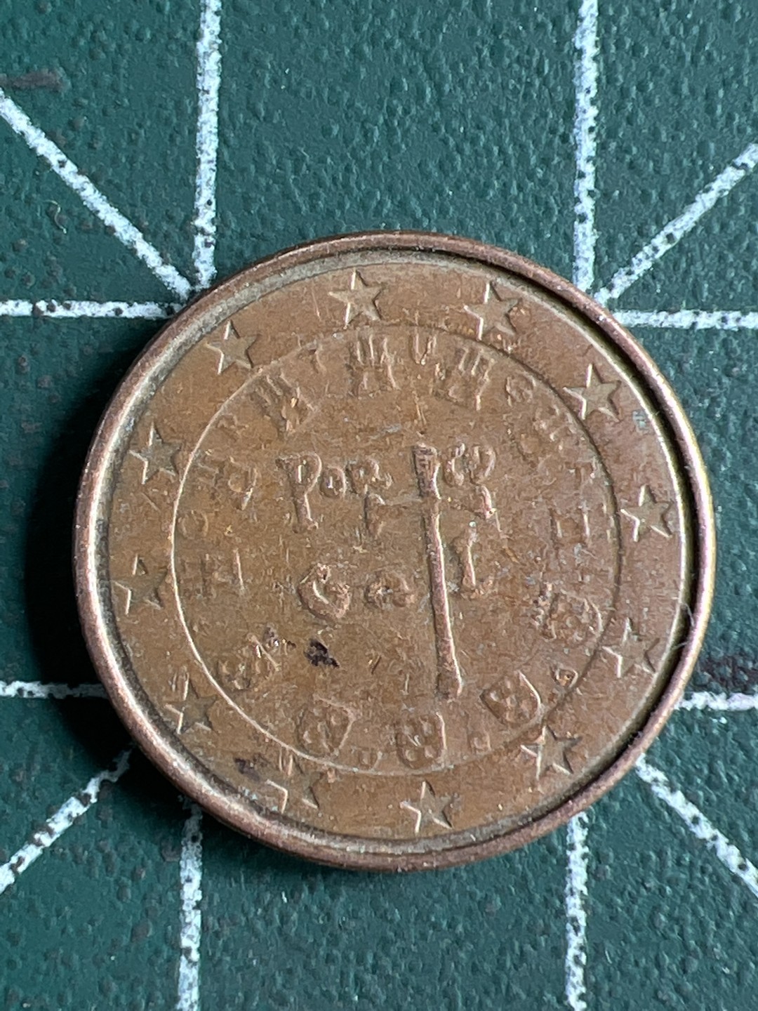 泡泡堂第286期  世界硬币 （无押金，捡漏，全场20包邮，偏远地区除外，接收代拍业务） 葡萄牙一欧分