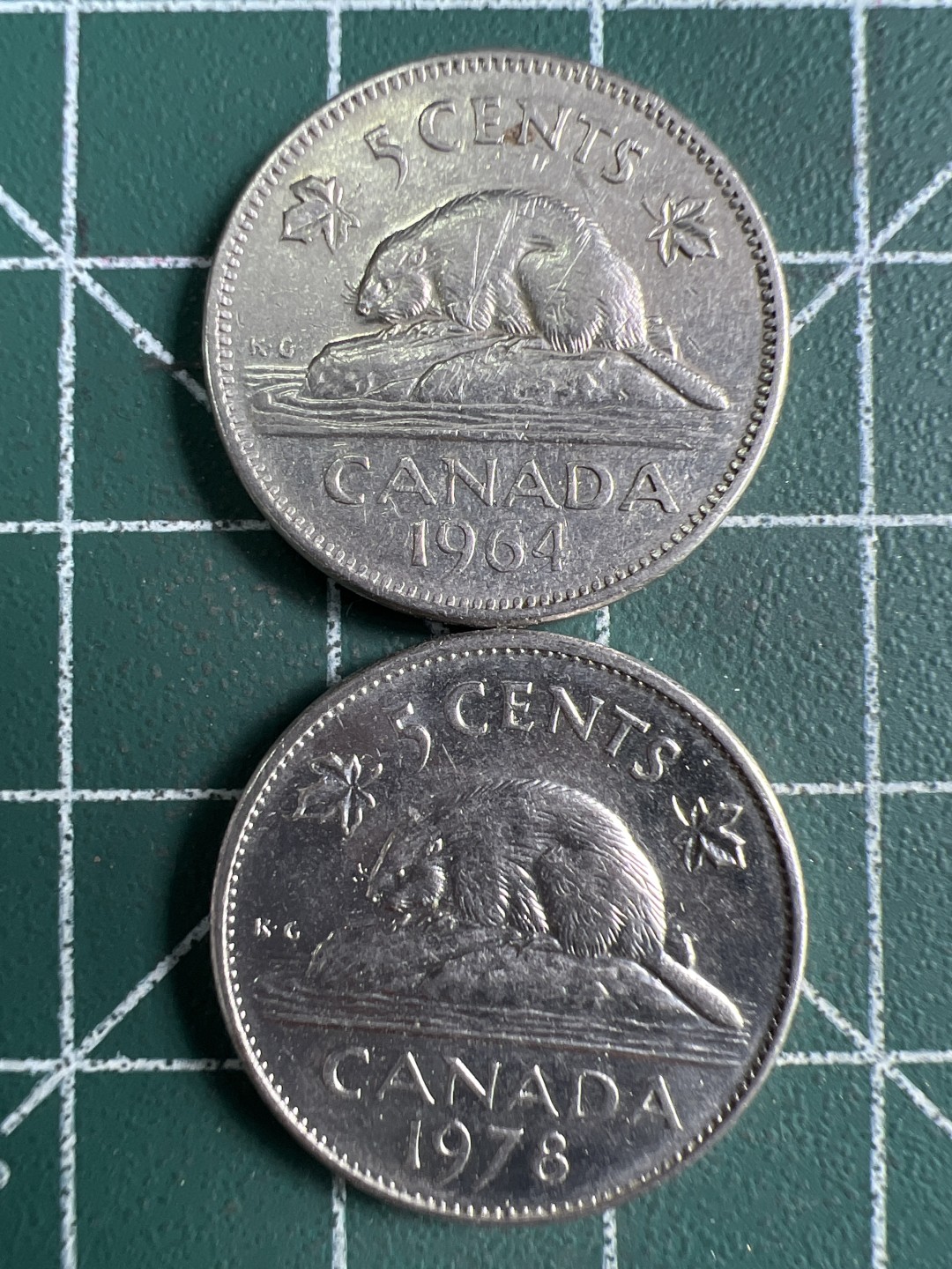 泡泡堂第231期  世界硬币 （无押金，无佣金，捡漏，全场20包邮，偏远地区除外） 加拿大五分两种