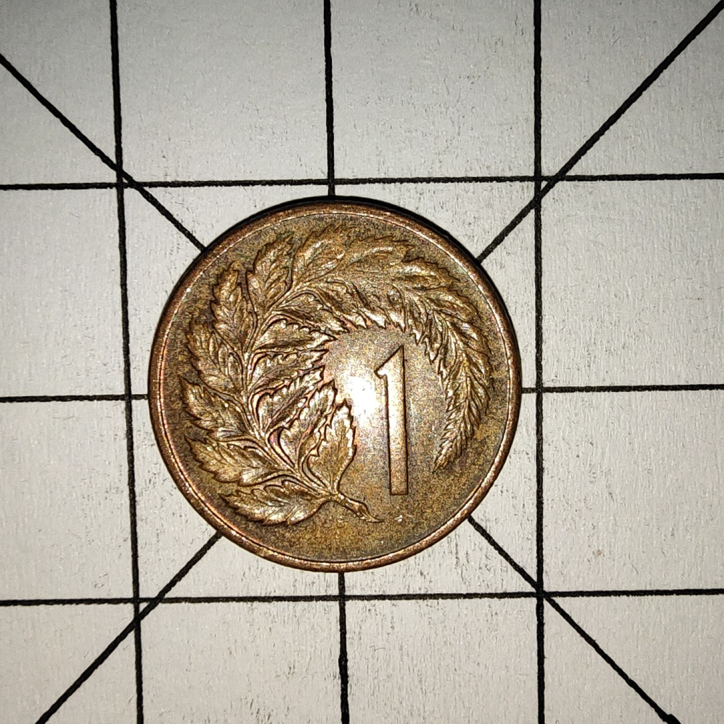 收藏之家世界硬币第11期(满20包邮，可多场累计。捡漏，无押金，无佣金) 新西兰1分1983年