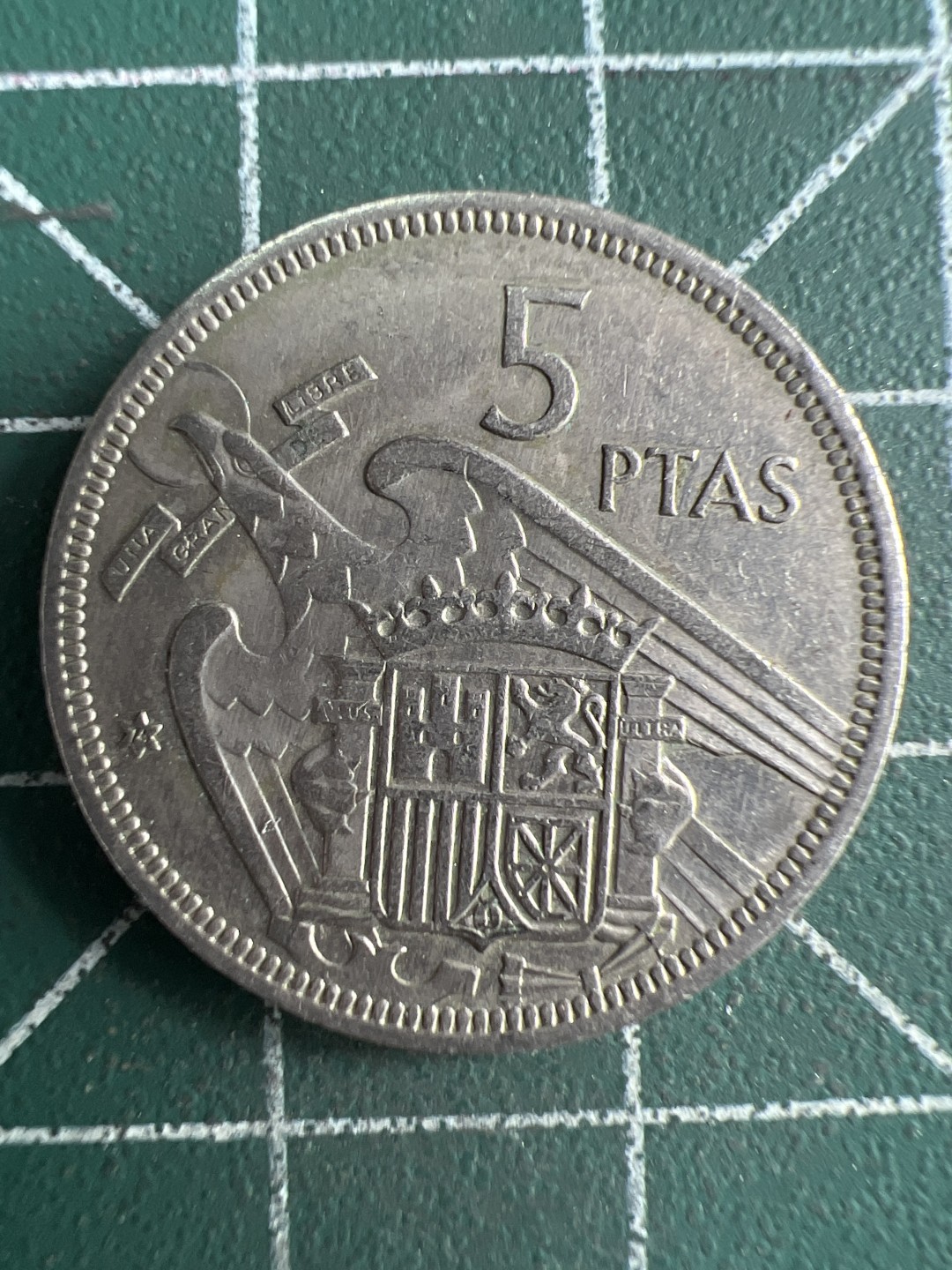 泡泡堂第231期  世界硬币 （无押金，无佣金，捡漏，全场20包邮，偏远地区除外） 西班牙五比塞塔