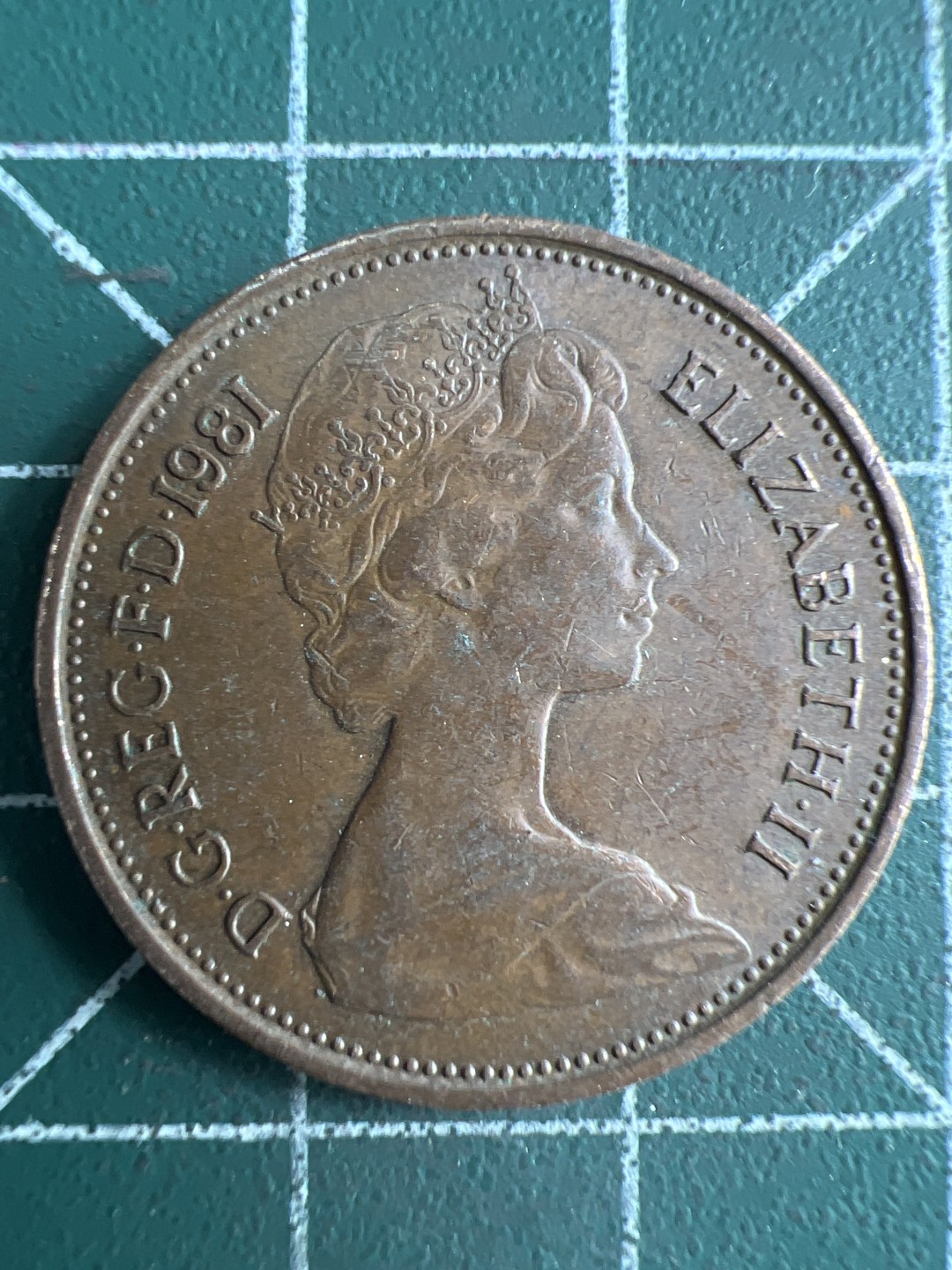 泡泡堂第231期  世界硬币 （无押金，无佣金，捡漏，全场20包邮，偏远地区除外） 英国2便士