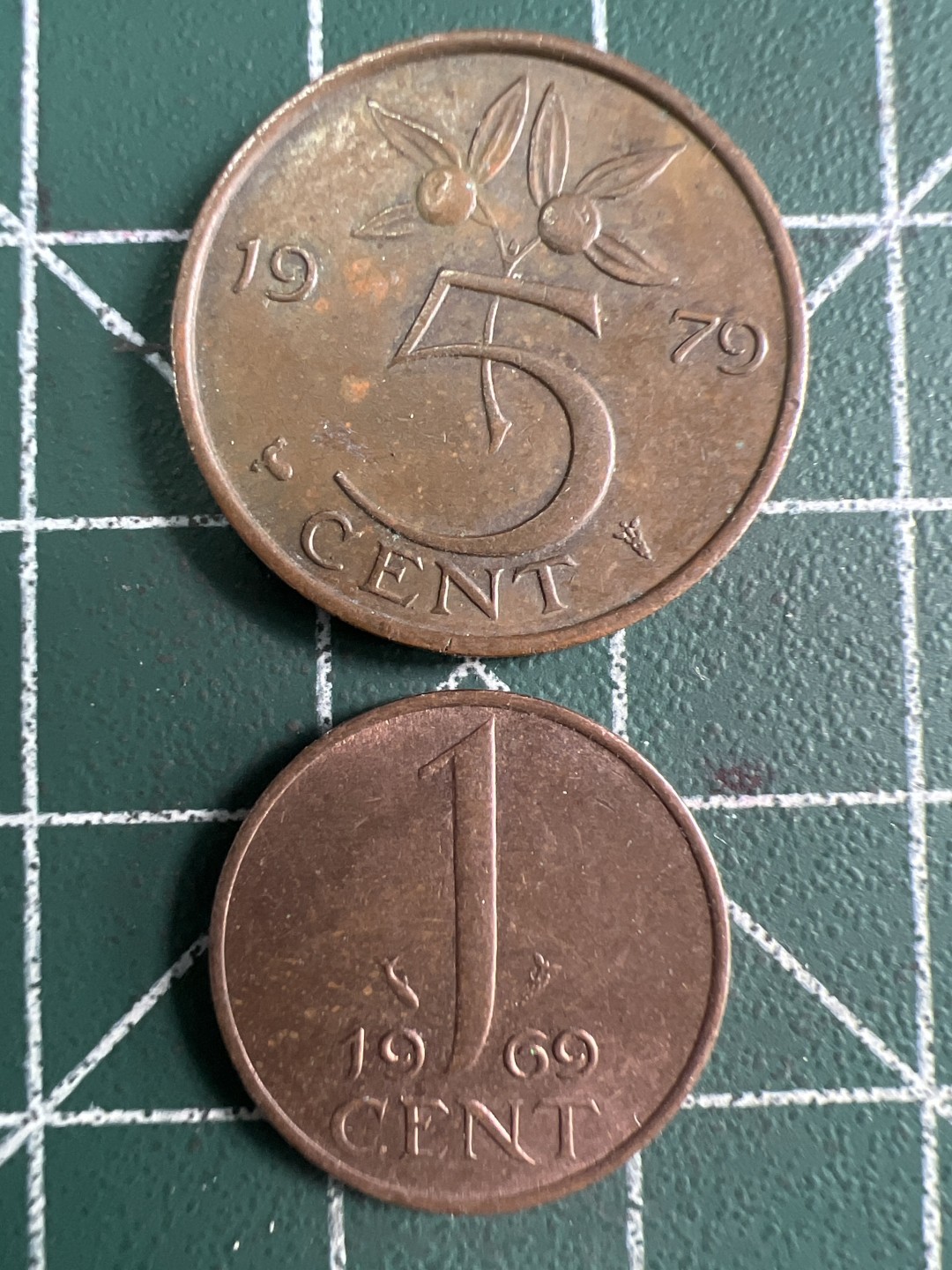 泡泡堂第231期  世界硬币 （无押金，无佣金，捡漏，全场20包邮，偏远地区除外） 荷兰铜币一对